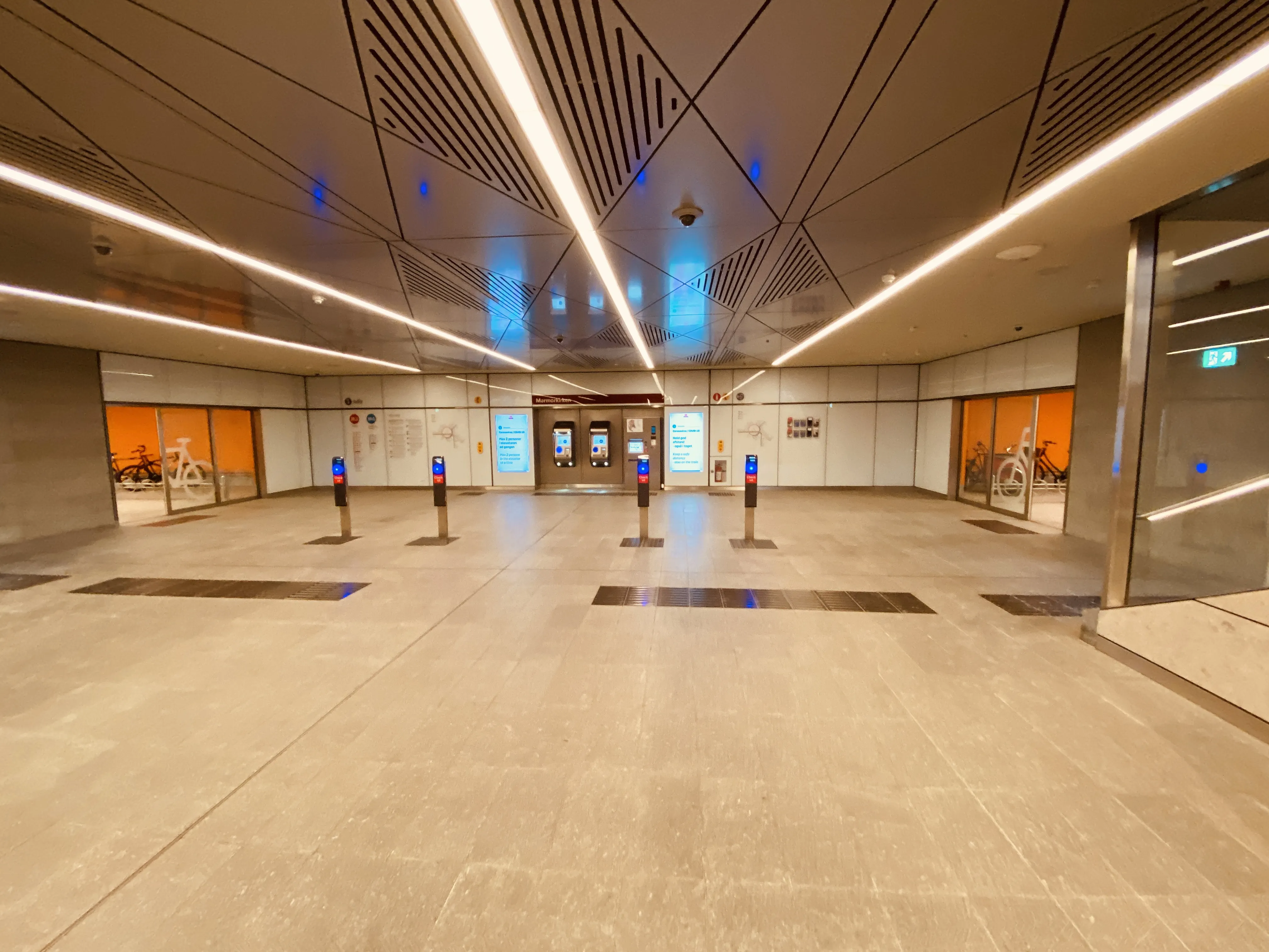 Billede af Marmorkirken Metrostation. Billede af Marmorkirken Metrostation.