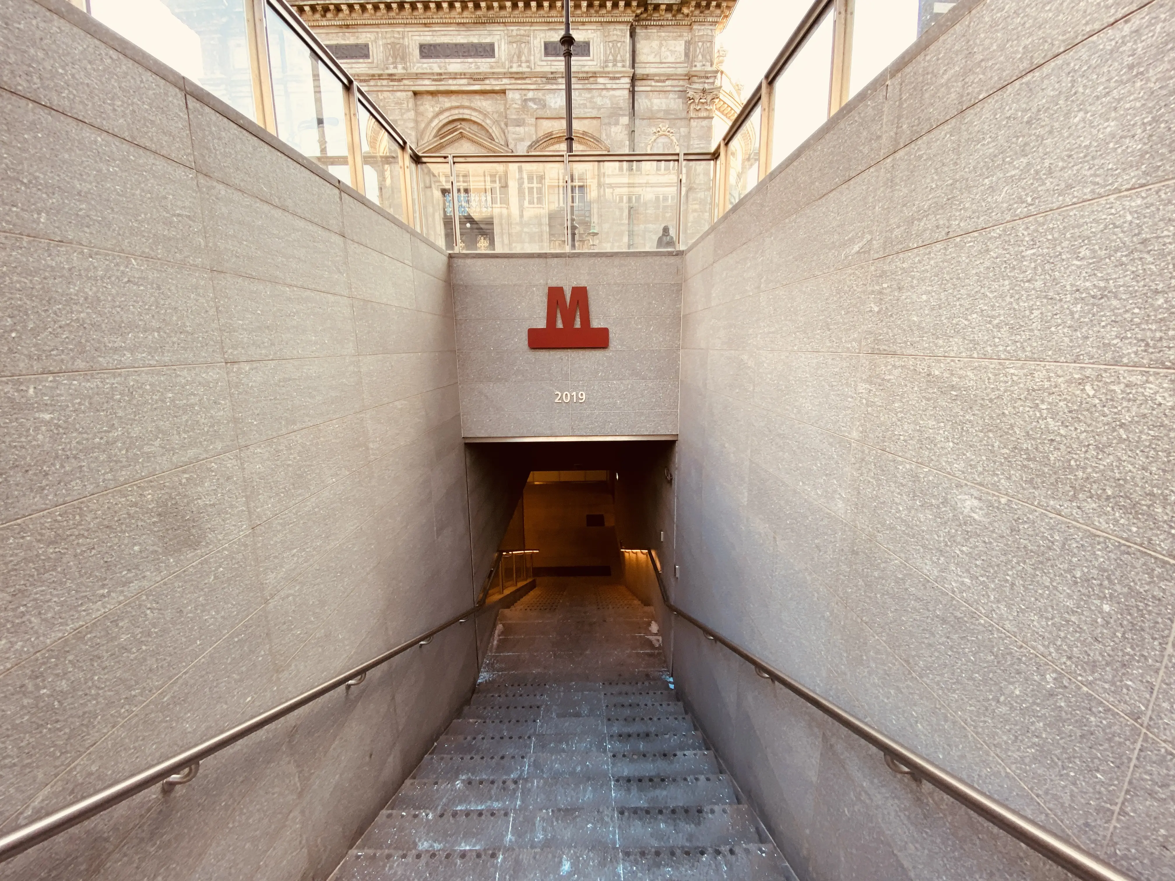Billede af Marmorkirken Metrostation. Billede af Marmorkirken Metrostation.