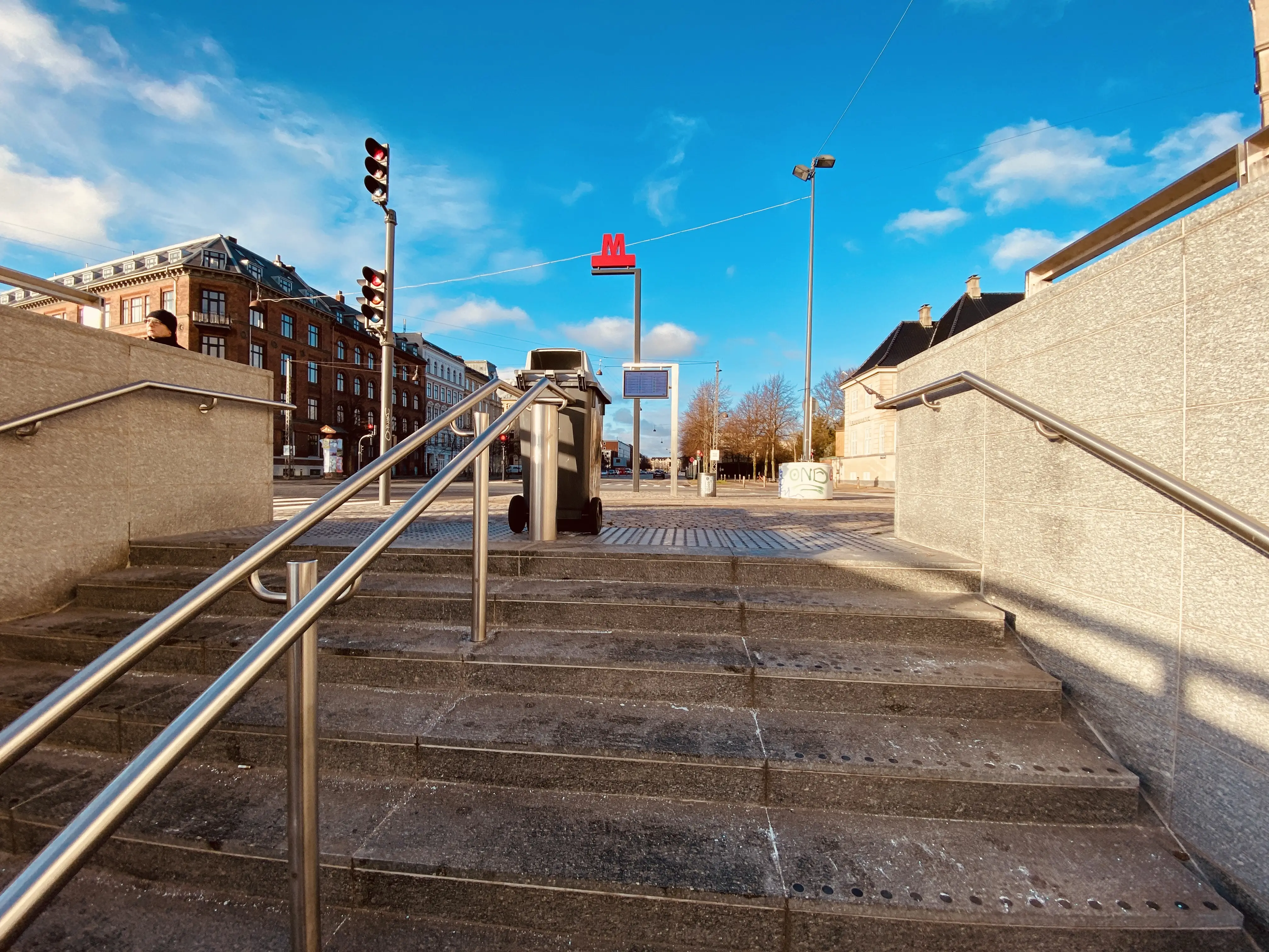 Billede af Østerport Metrostation. Billede af Østerport Metrostation.
