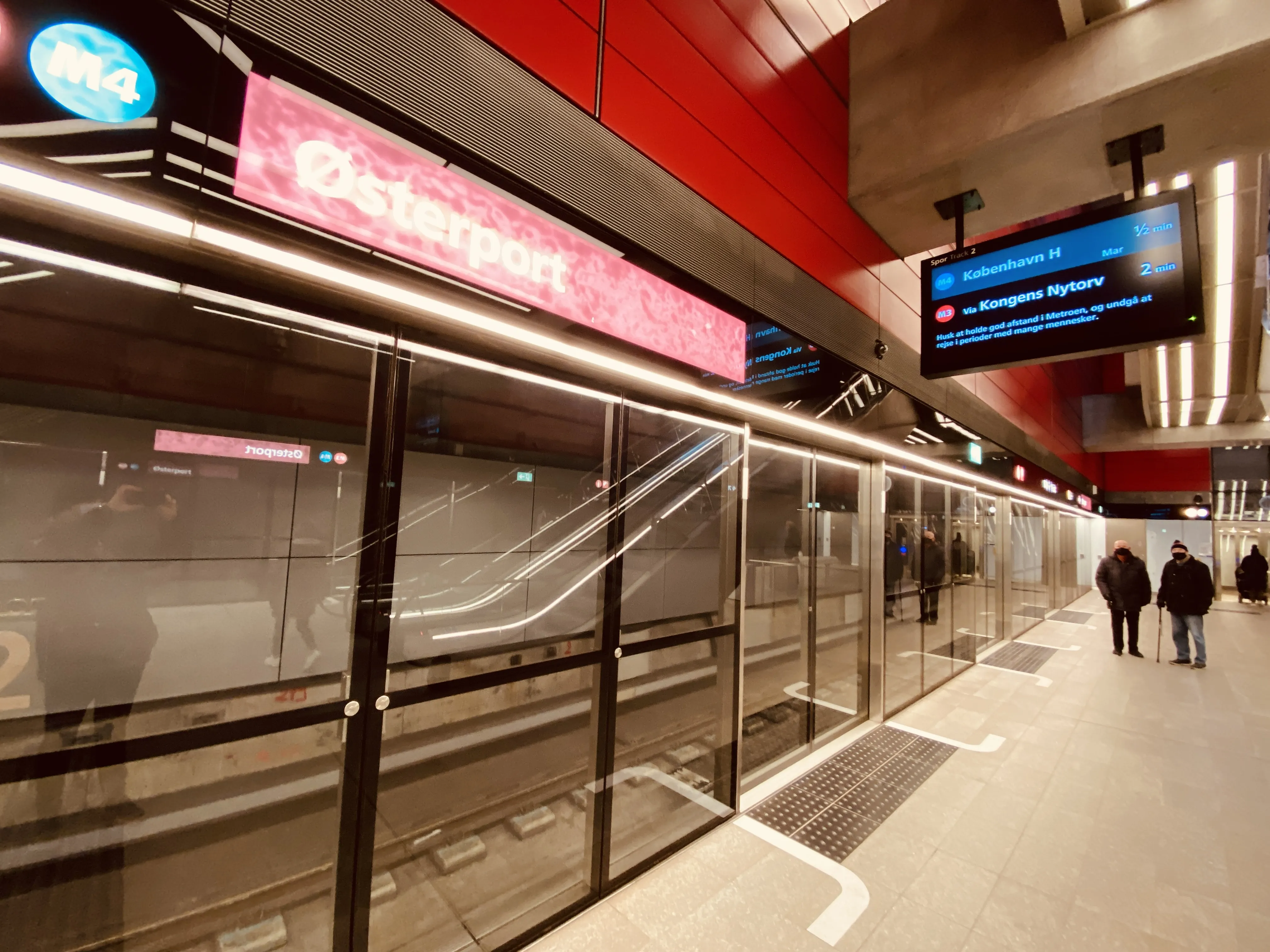 Billede af Østerport Metrostation. Billede af Østerport Metrostation.