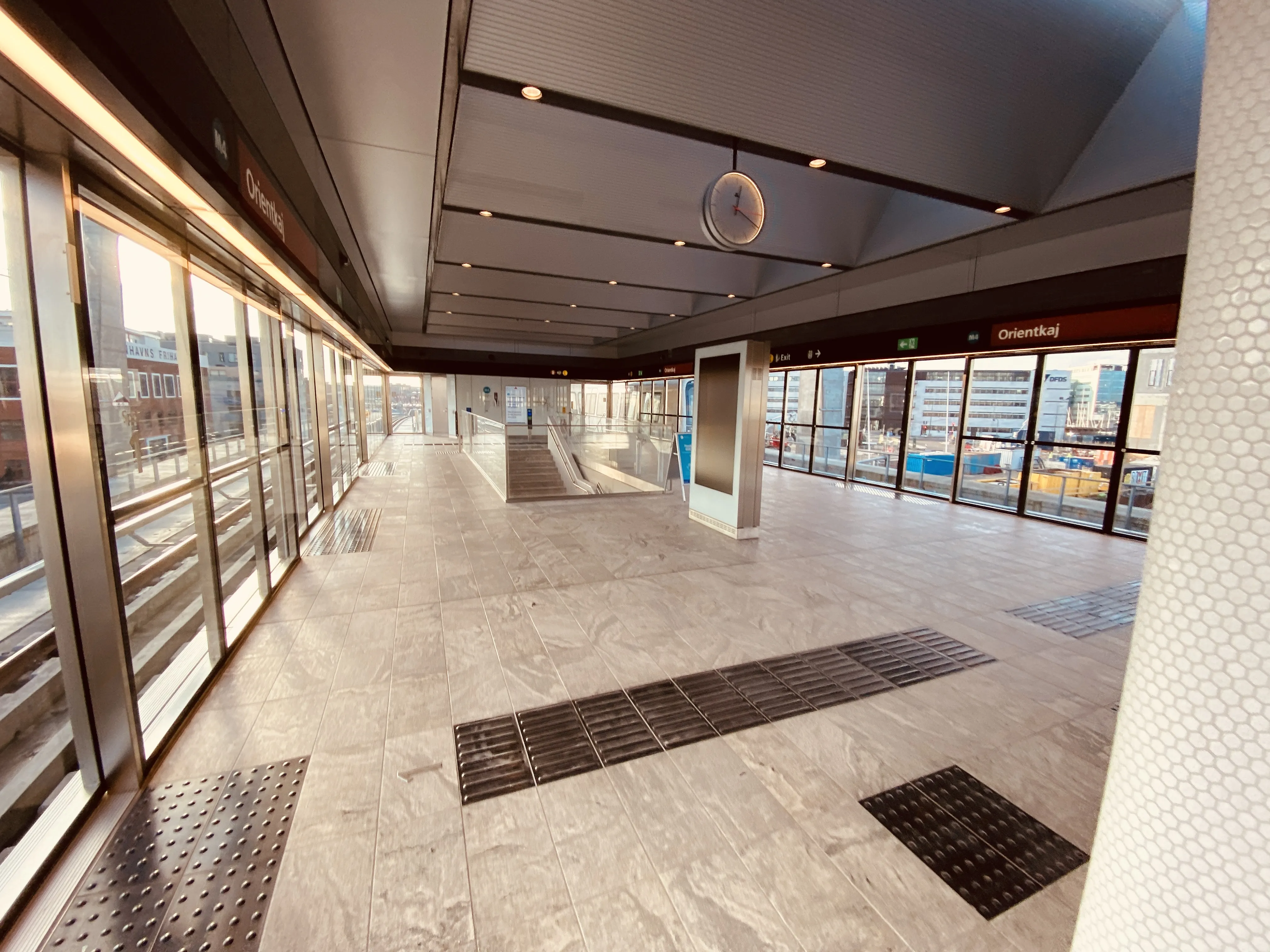 Billede af Orientkaj Metrostation. Billede af Orientkaj Metrostation.