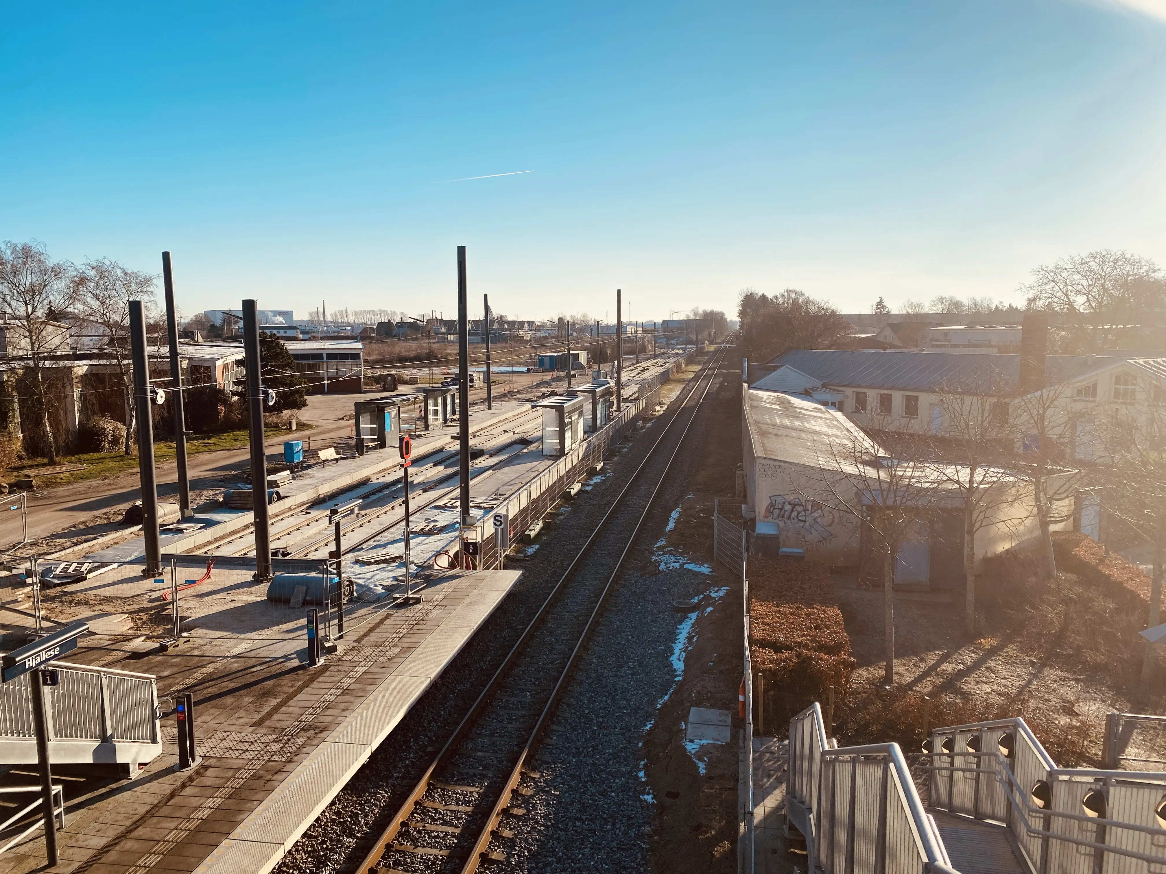 Billede af Hjallese Letbanestation. Billede af Hjallese Letbanestation.