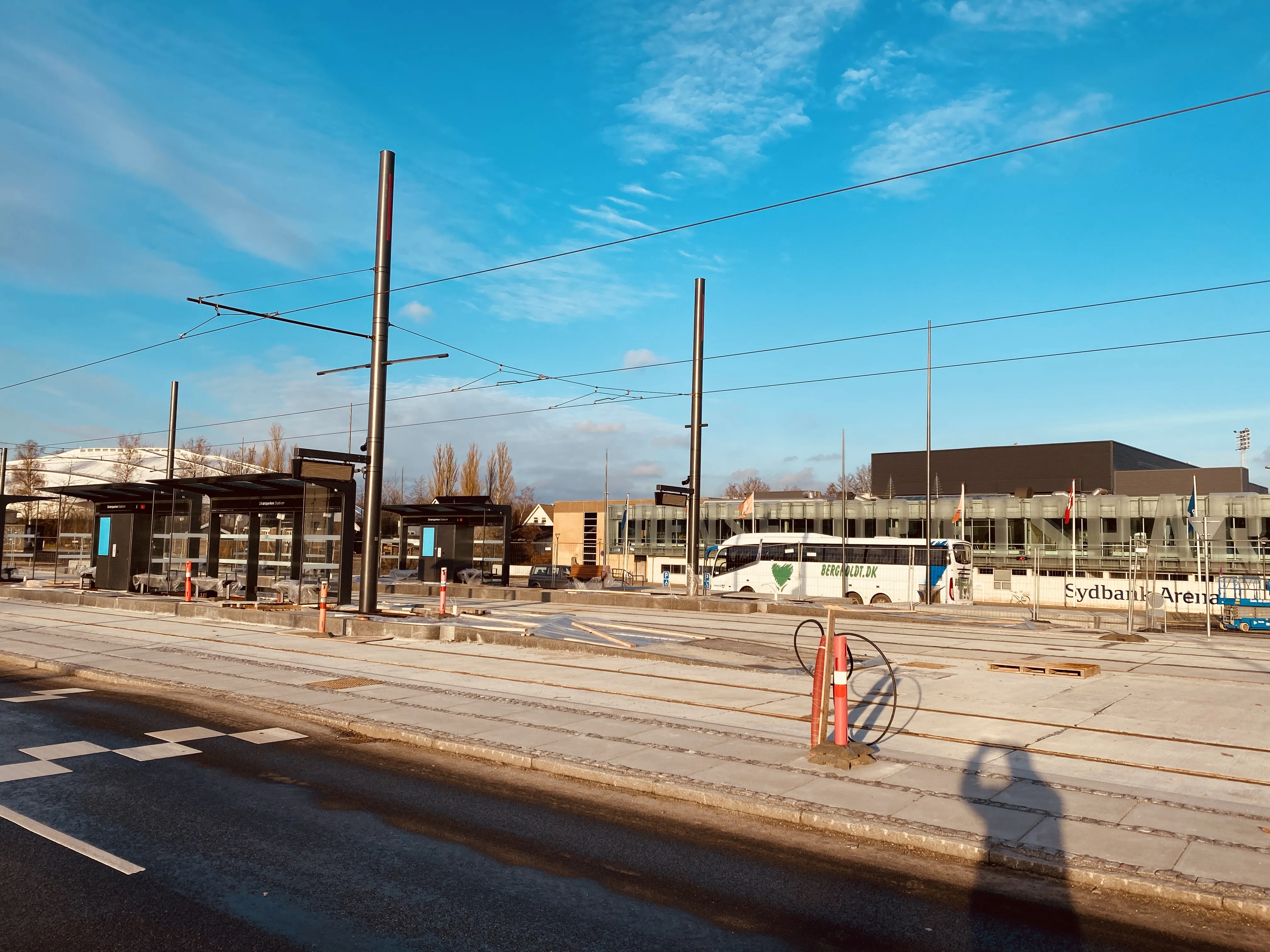 Billede af Idrætsparken Letbanestation. Billede af Idrætsparken Letbanestation.