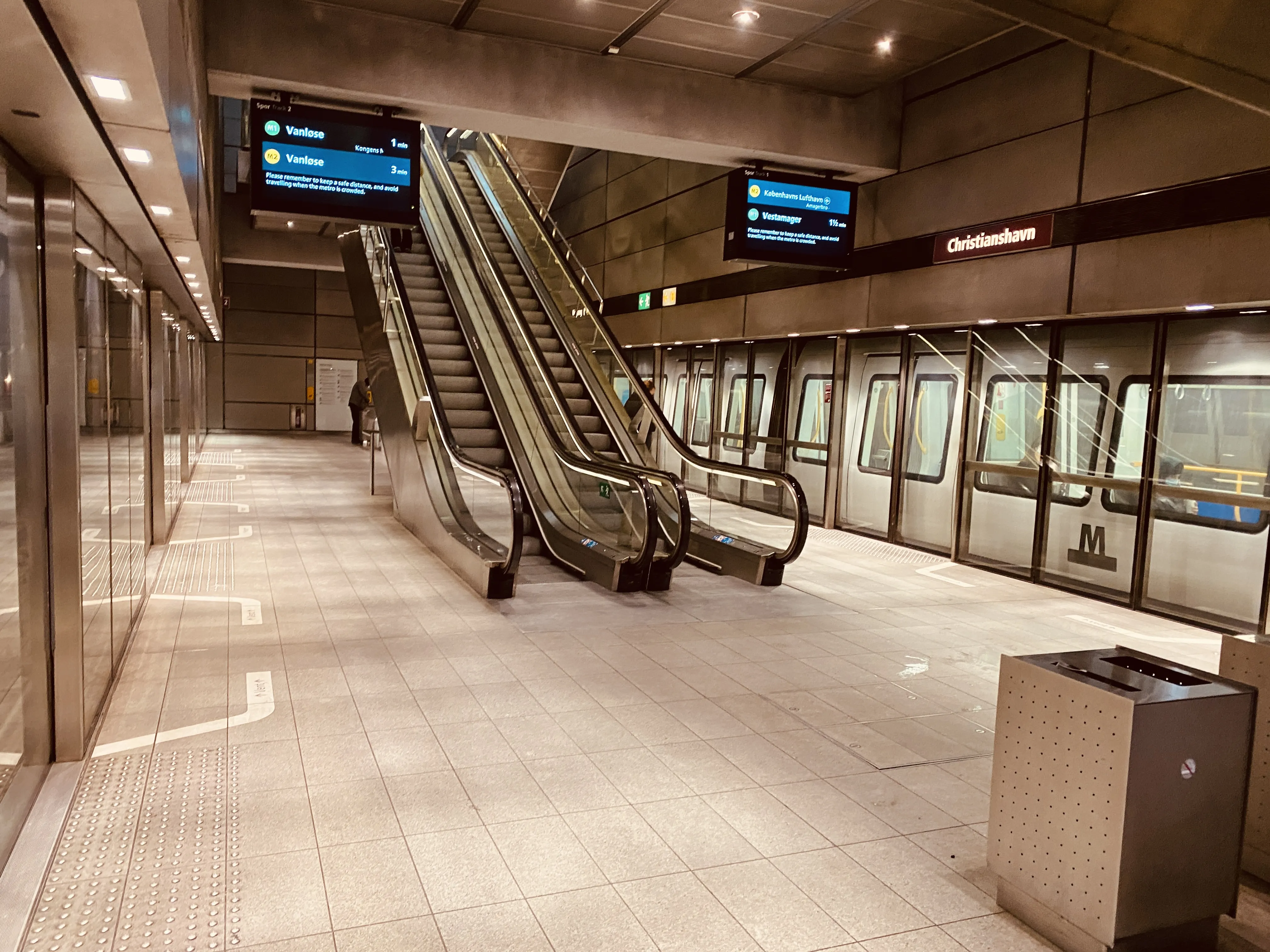 Billede af Christianshavn Metrostation. Billede af Christianshavn Metrostation.