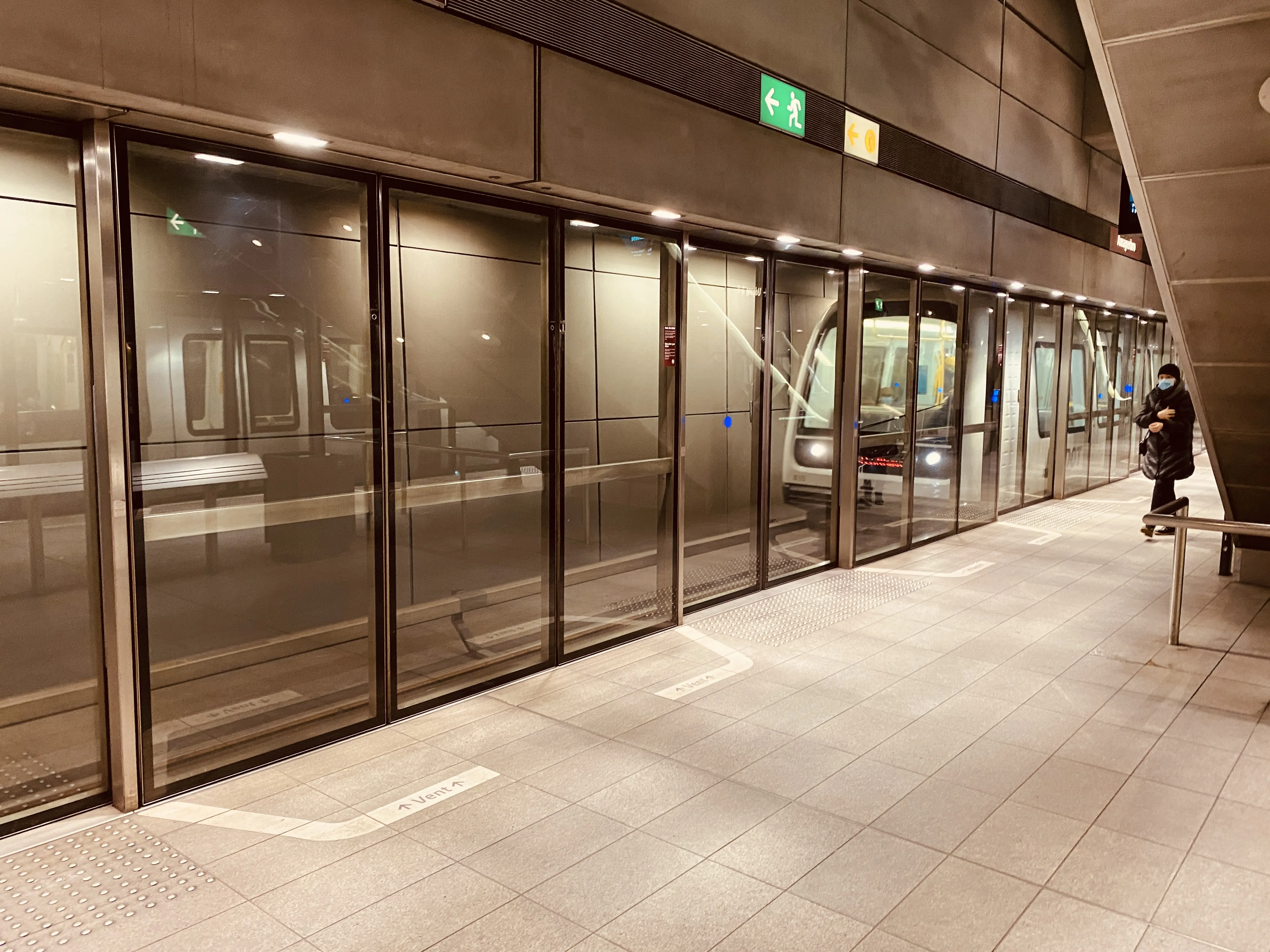 Billede af Amagerbro Metrostation. Billede af Amagerbro Metrostation.