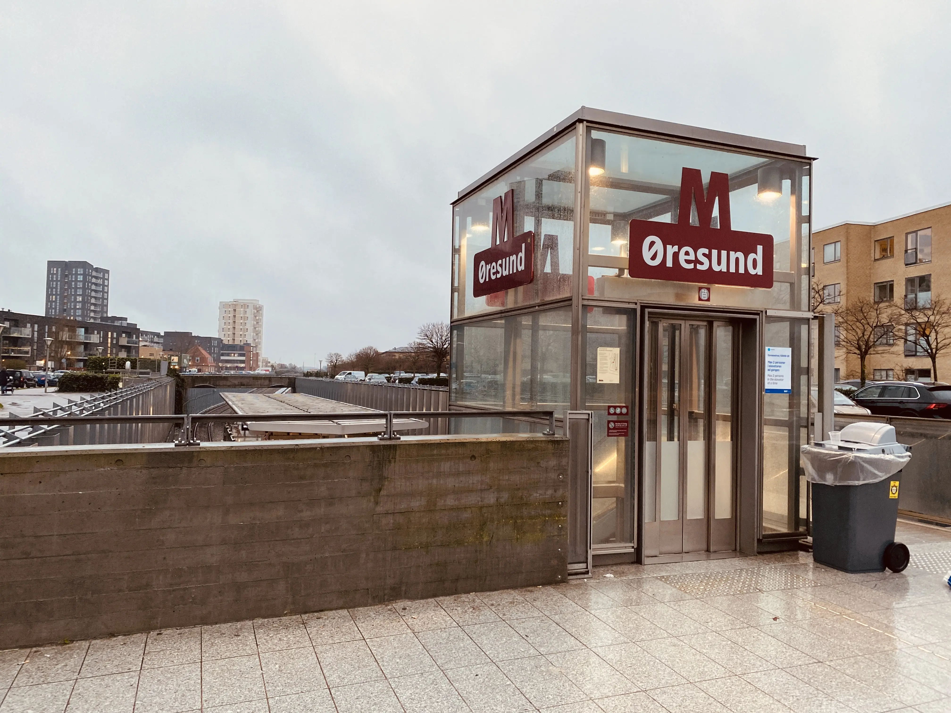Billede af Øresund Metrostation. Billede af Øresund Metrostation.