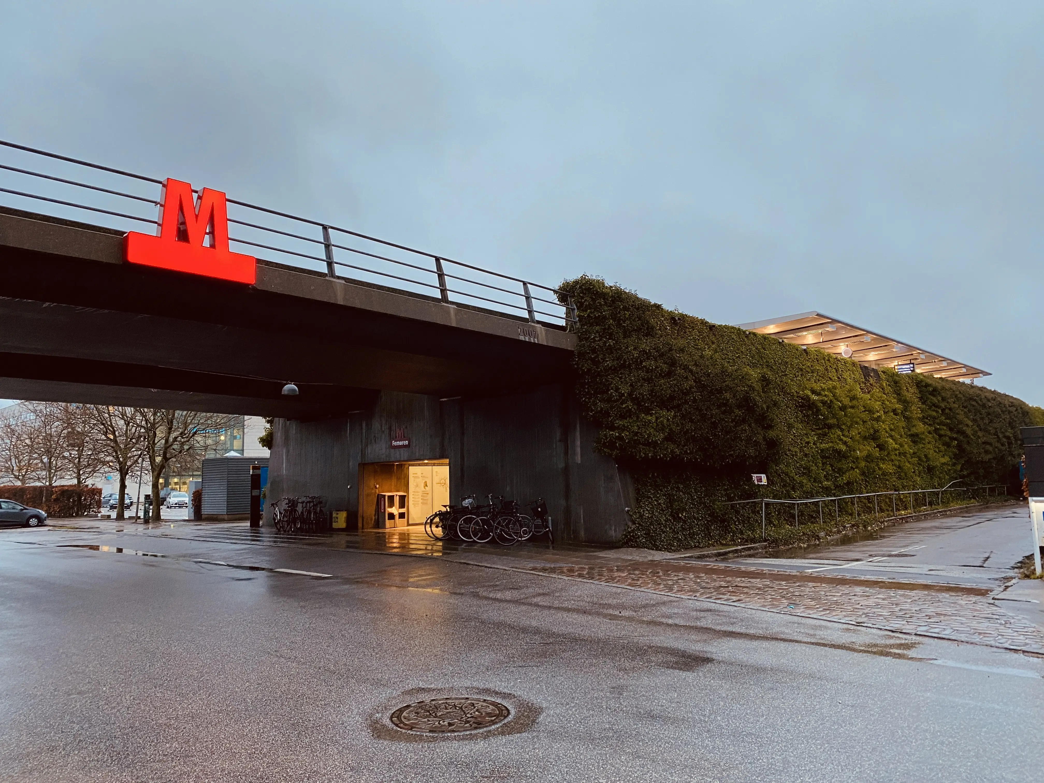 Billede af Femøren Metrostation. Billede af Femøren Metrostation.