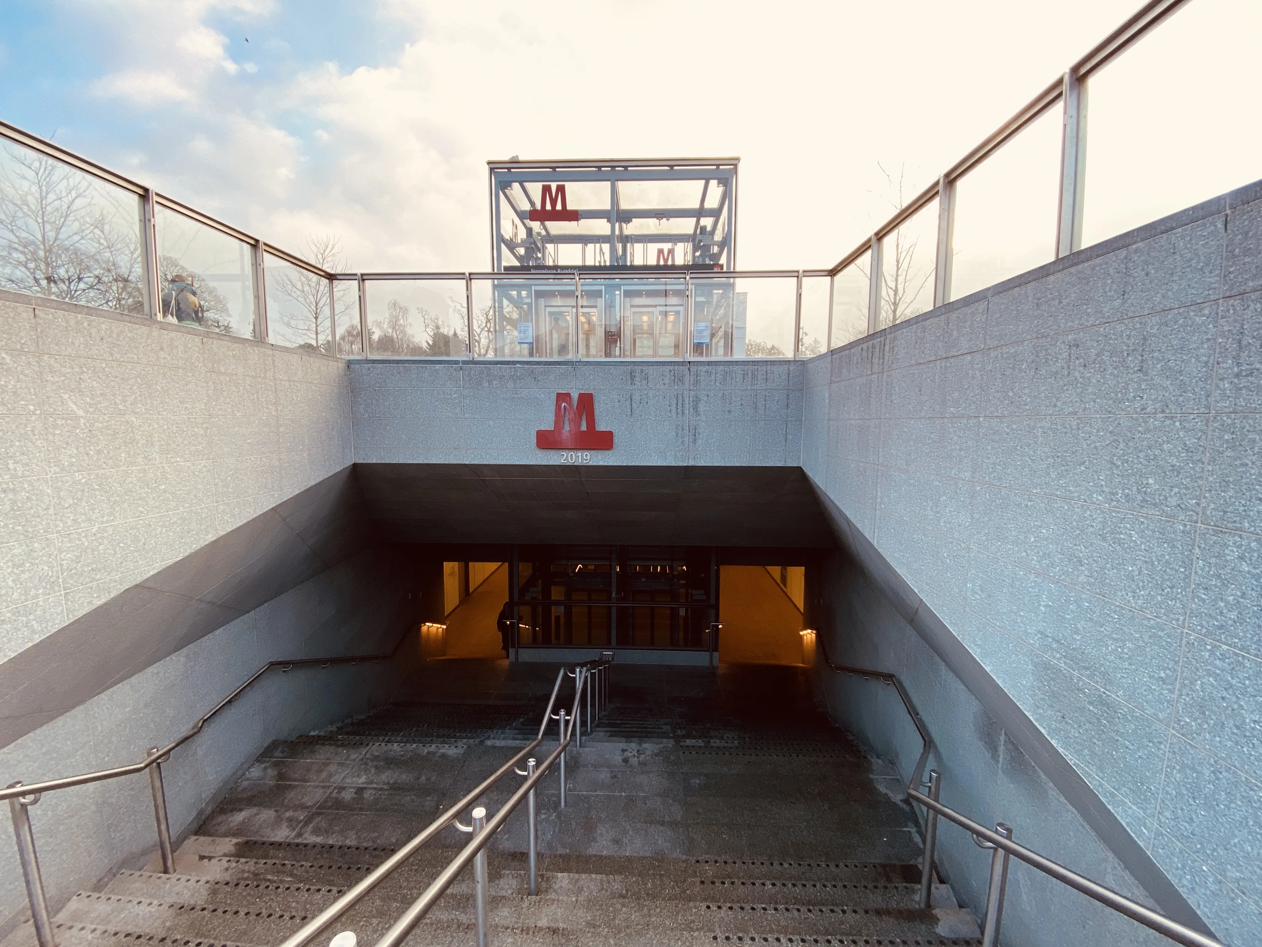 Billede af Nørrebros Runddel Metrostation. Billede af Nørrebros Runddel Metrostation.