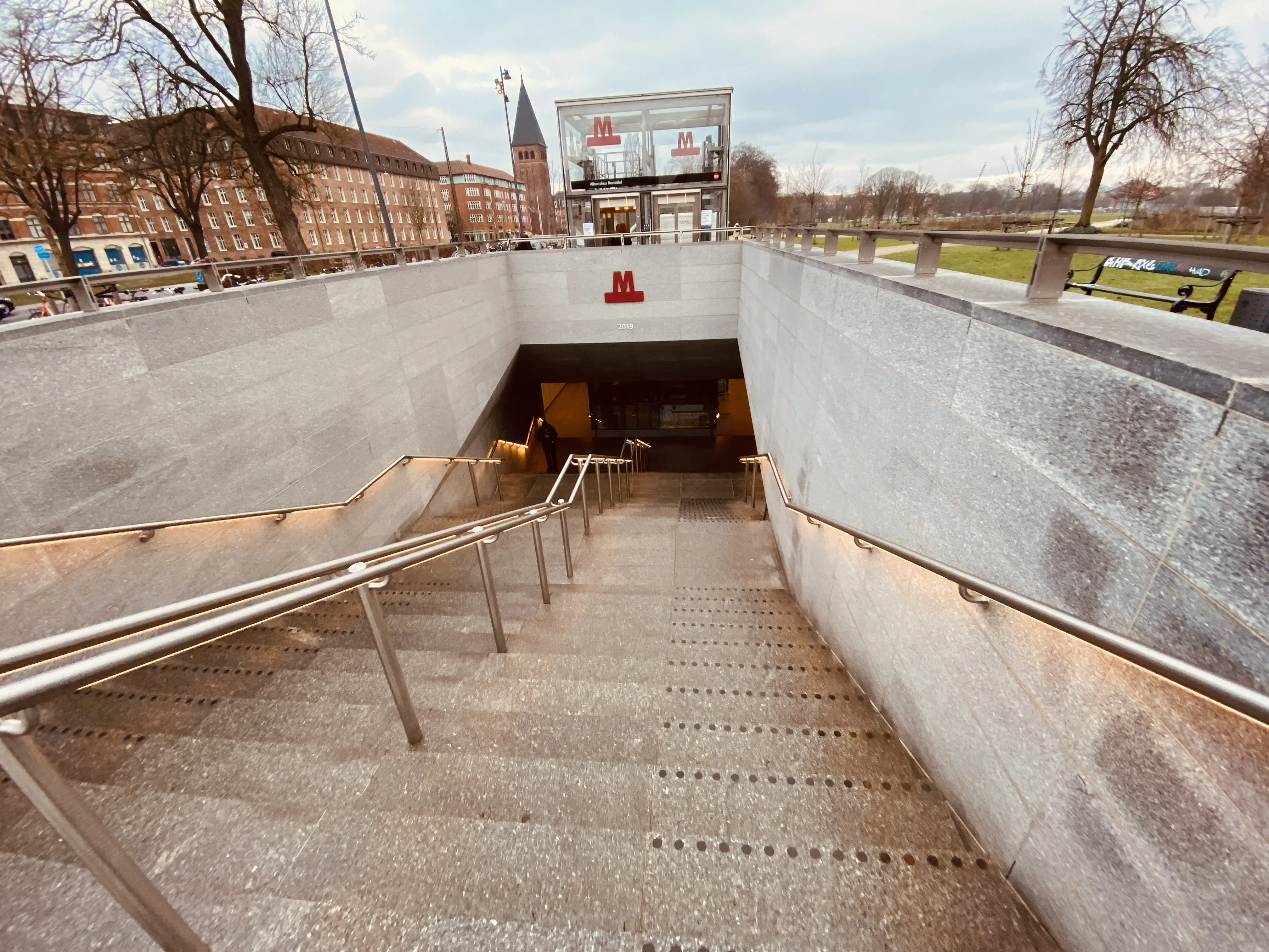 Billede af Vibenshus Runddel Metrostation. Billede af Vibenshus Runddel Metrostation.