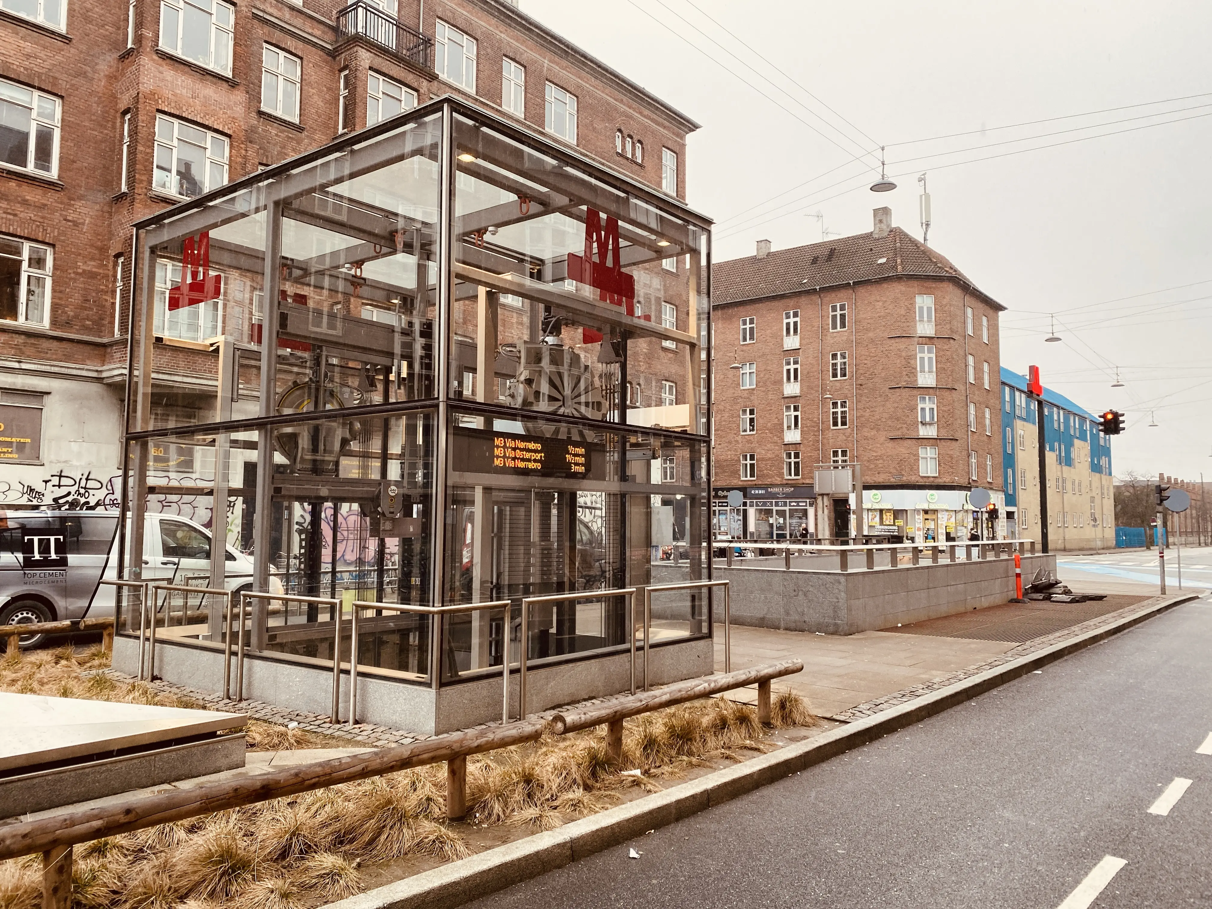 Billede af Skjolds Plads Metrostation. Billede af Skjolds Plads Metrostation.