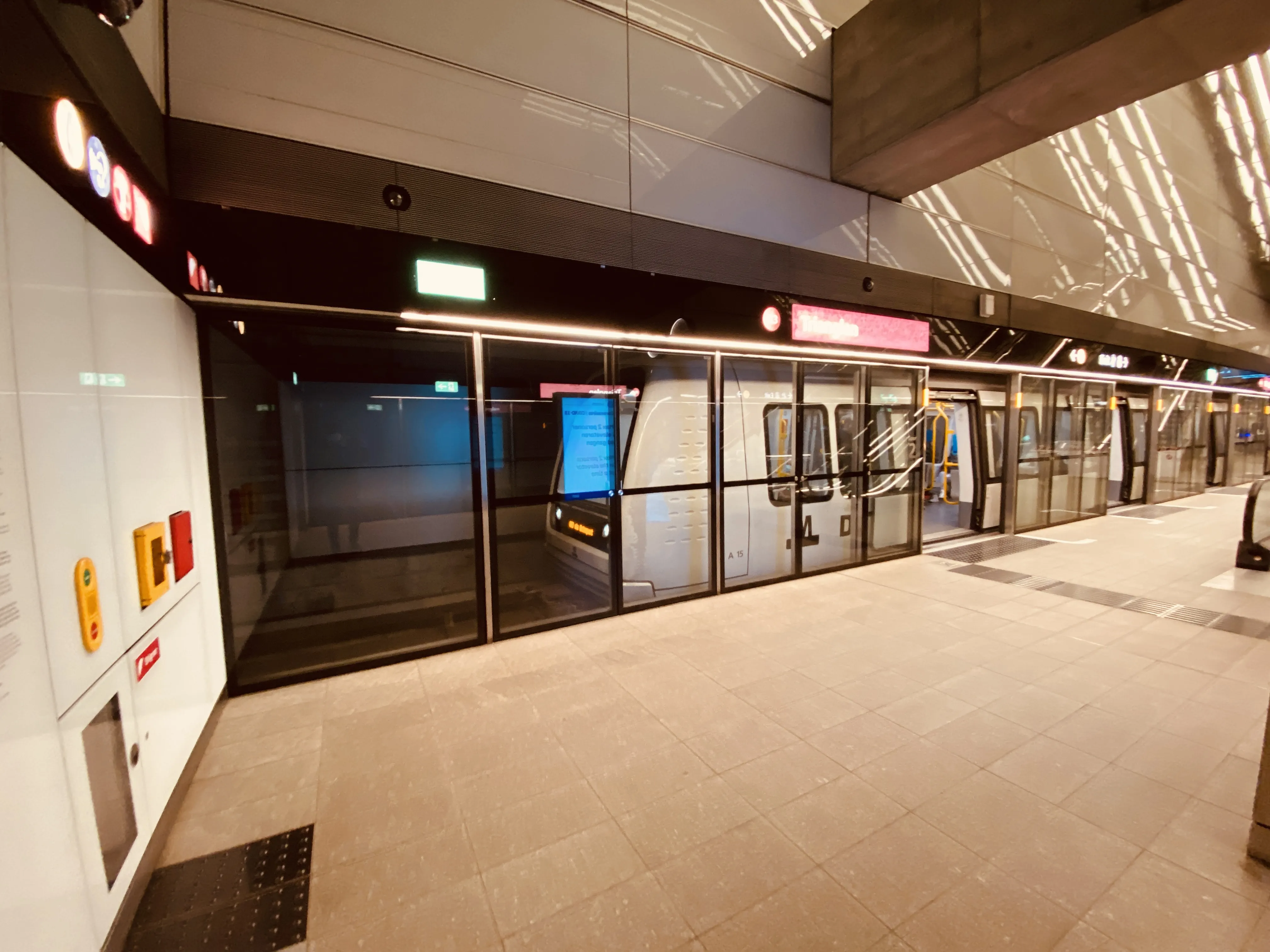 Billede af Trianglen Metrostation. Billede af Trianglen Metrostation.