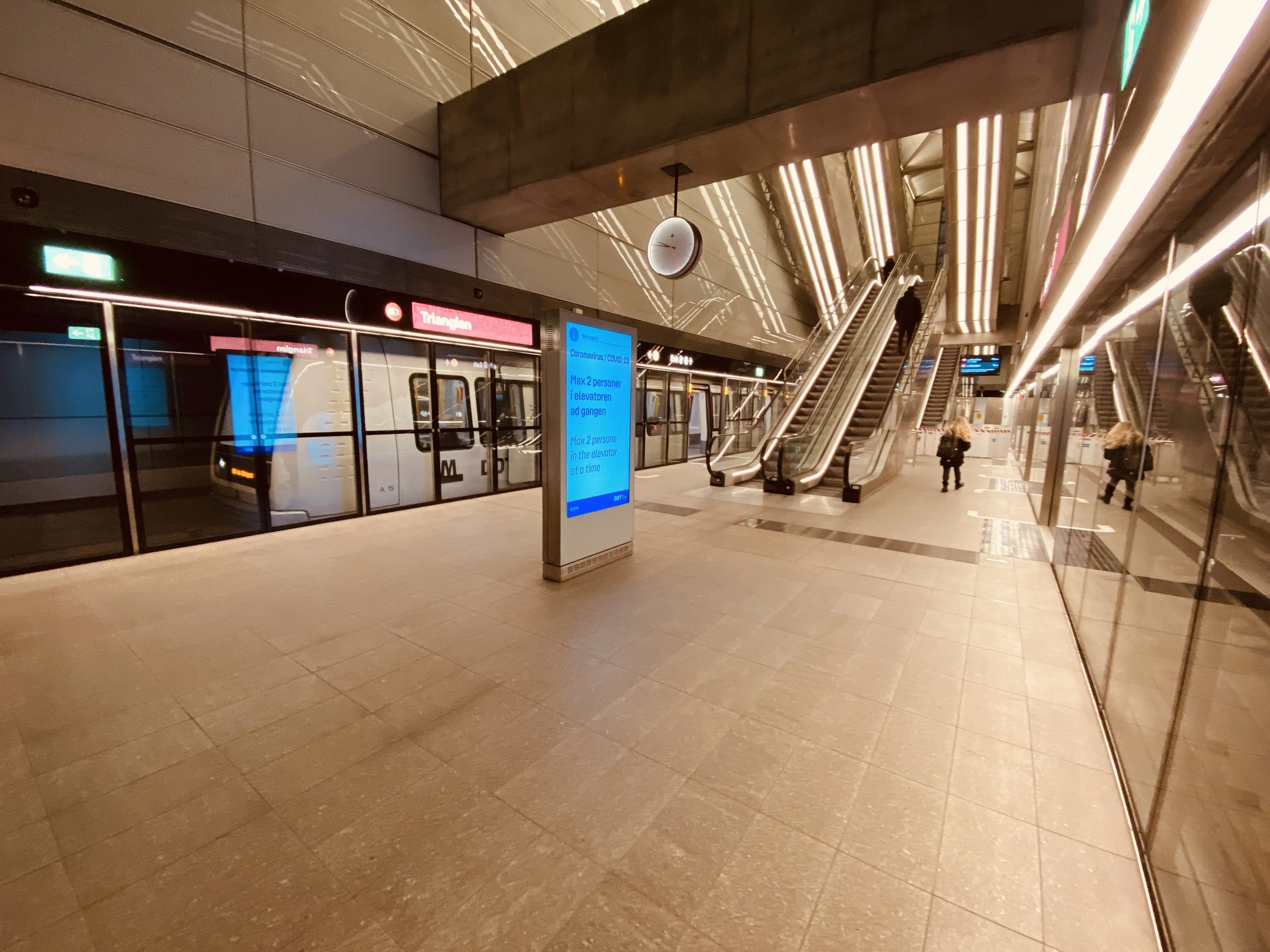 Billede af Trianglen Metrostation. Billede af Trianglen Metrostation.