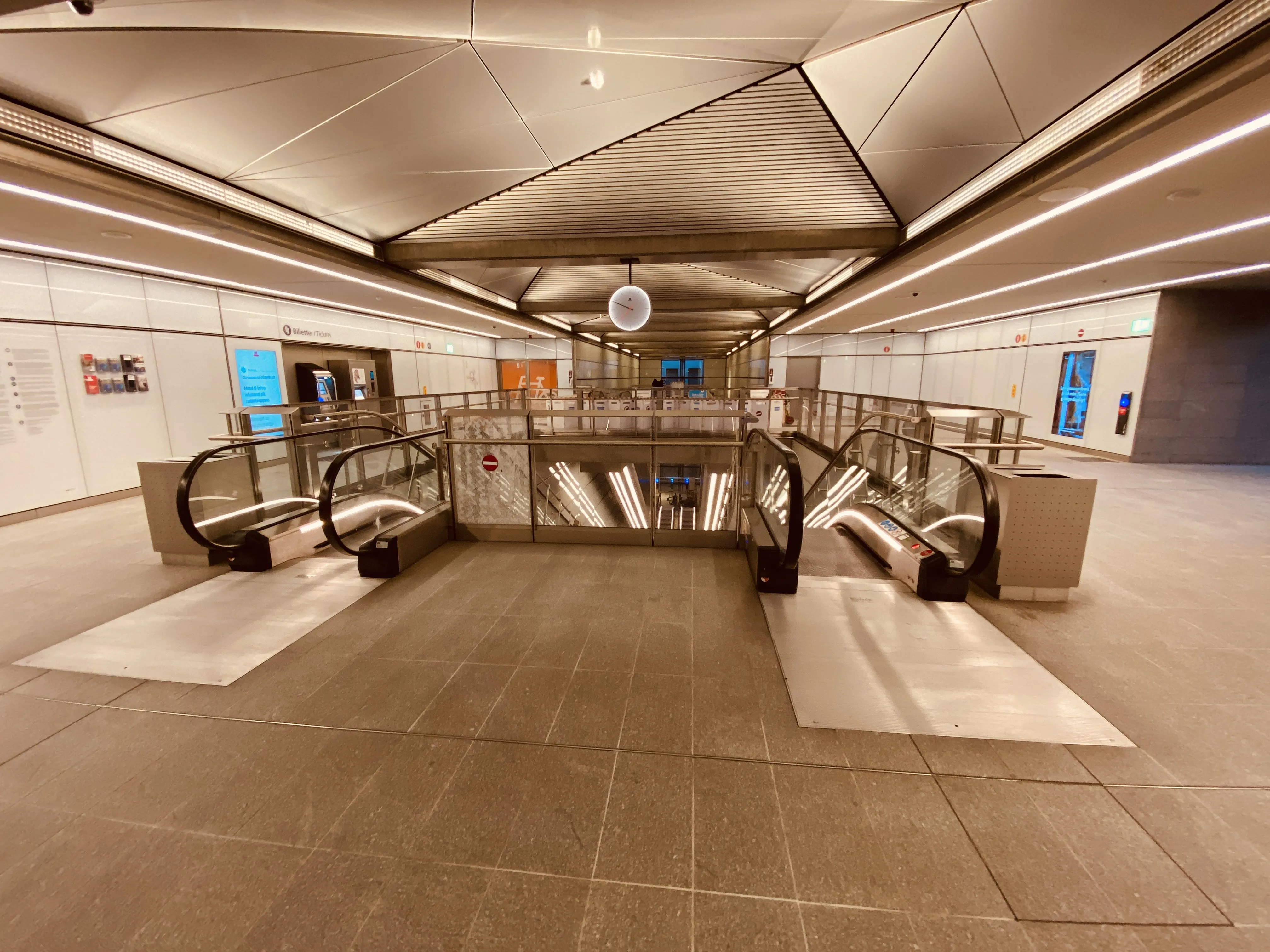 Billede af Trianglen Metrostation. Billede af Trianglen Metrostation.