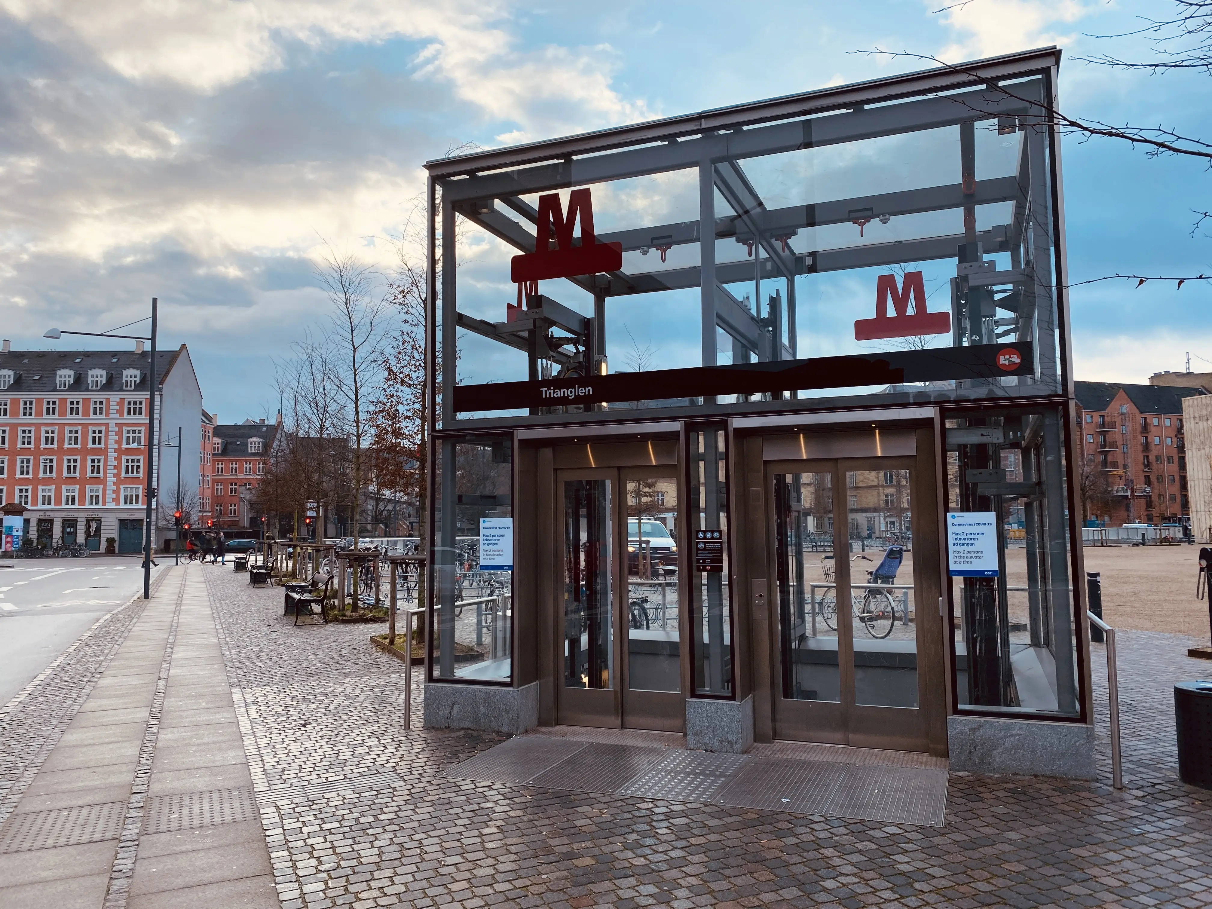 Billede af Trianglen Metrostation. Billede af Trianglen Metrostation.