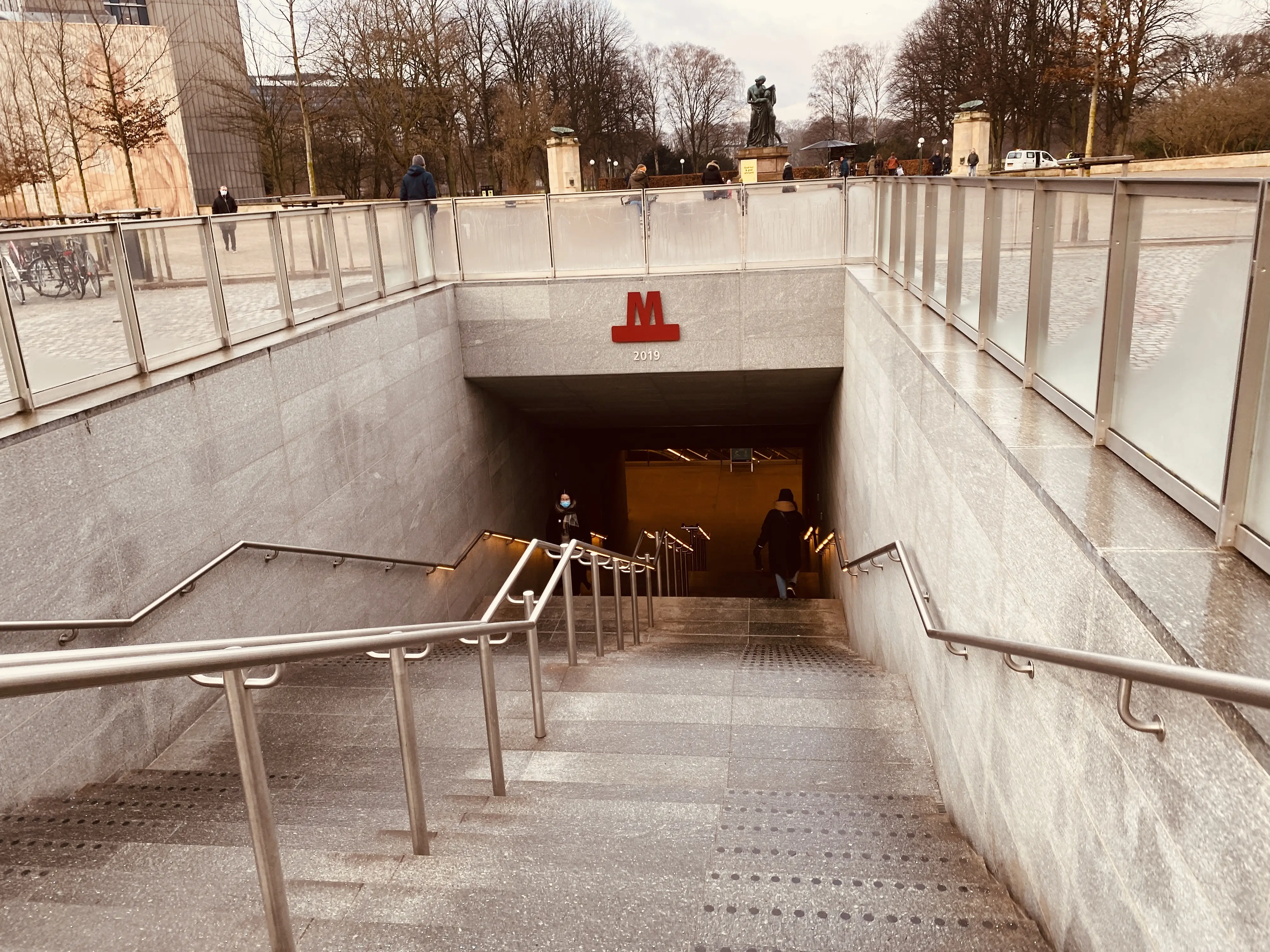 Billede af Trianglen Metrostation. Billede af Trianglen Metrostation.