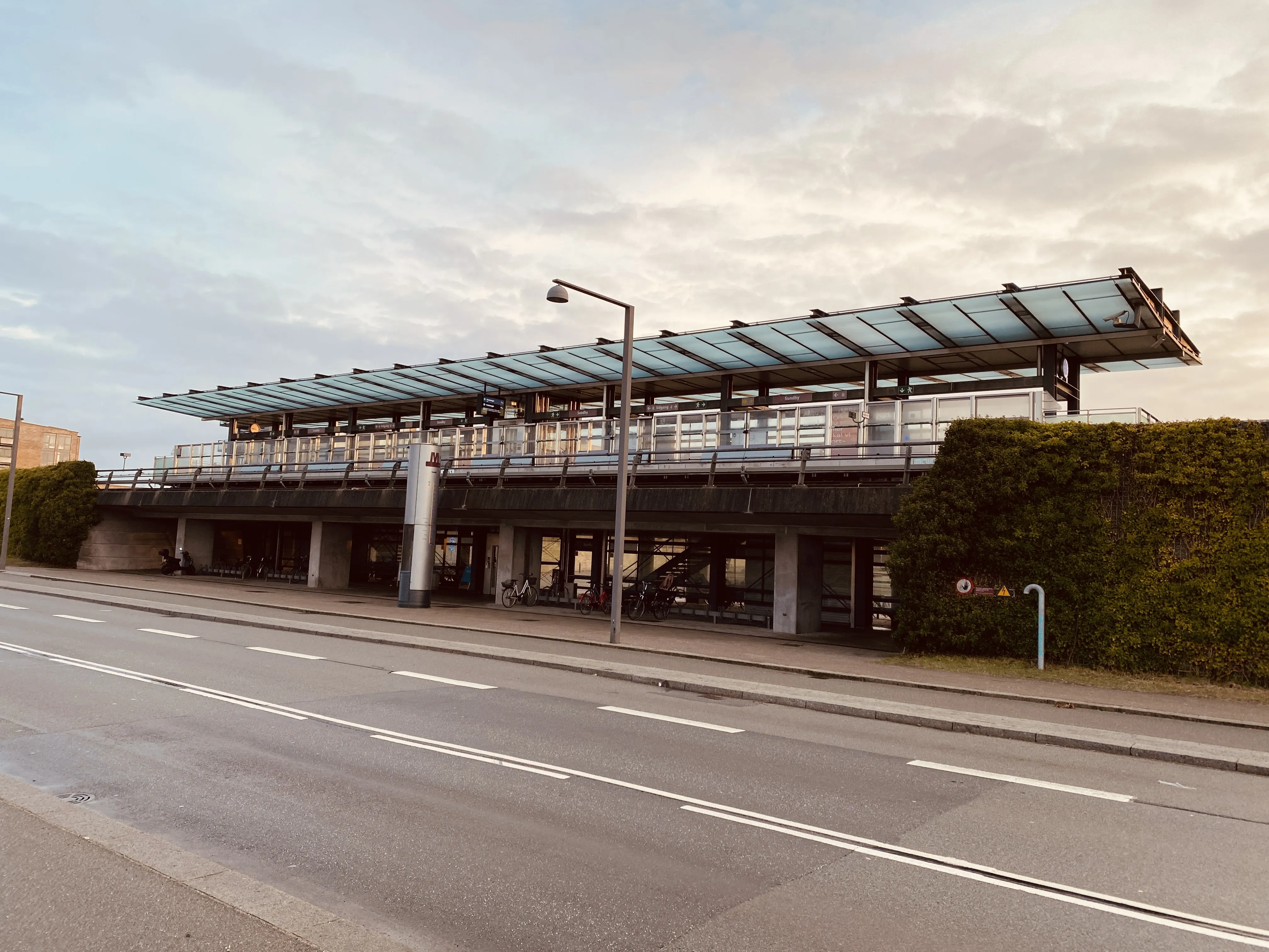 Billede af Sundby Metrostation.