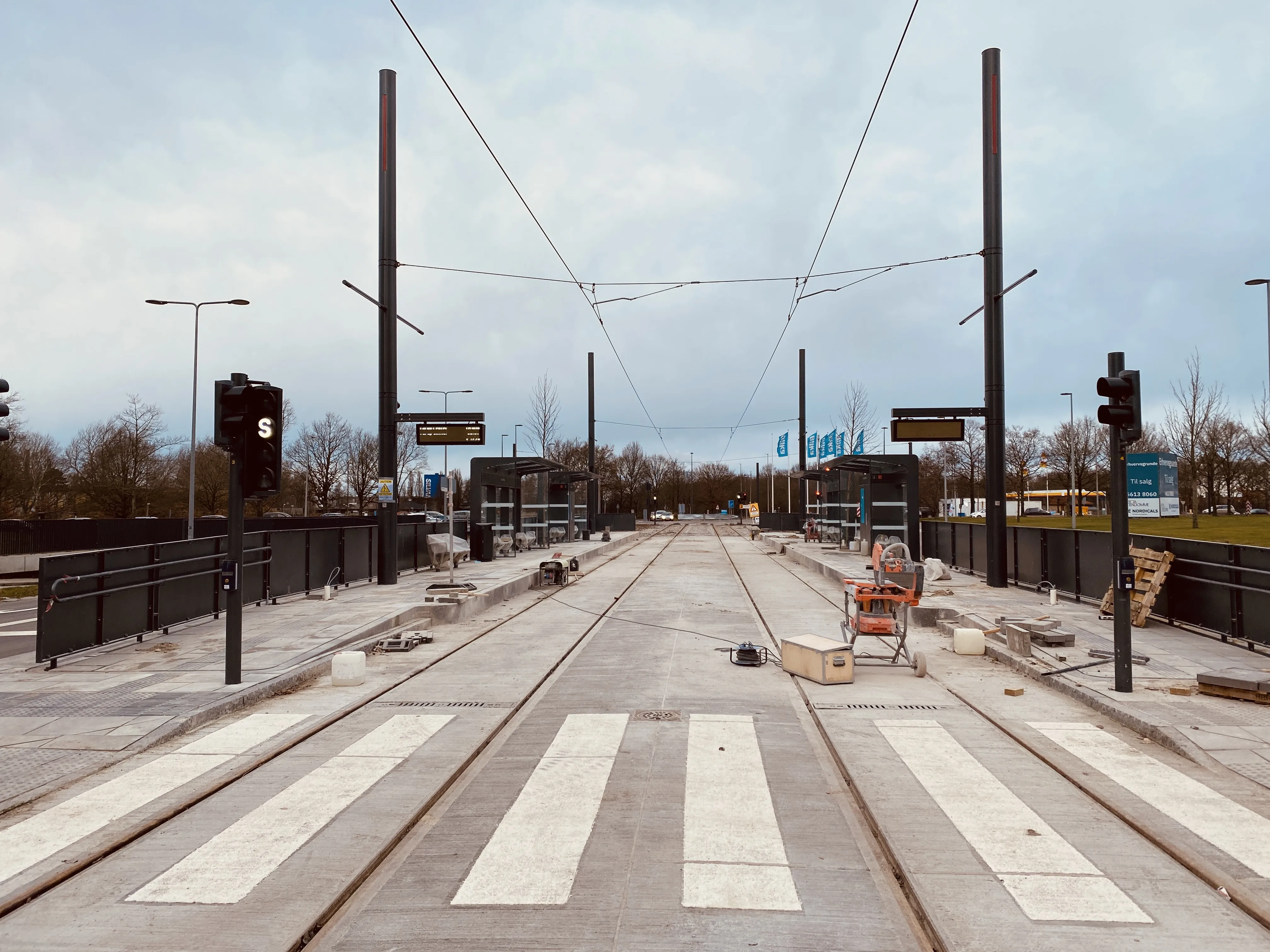 Billede af Cortex Park Letbanestation. Billede af Cortex Park Letbanestation.