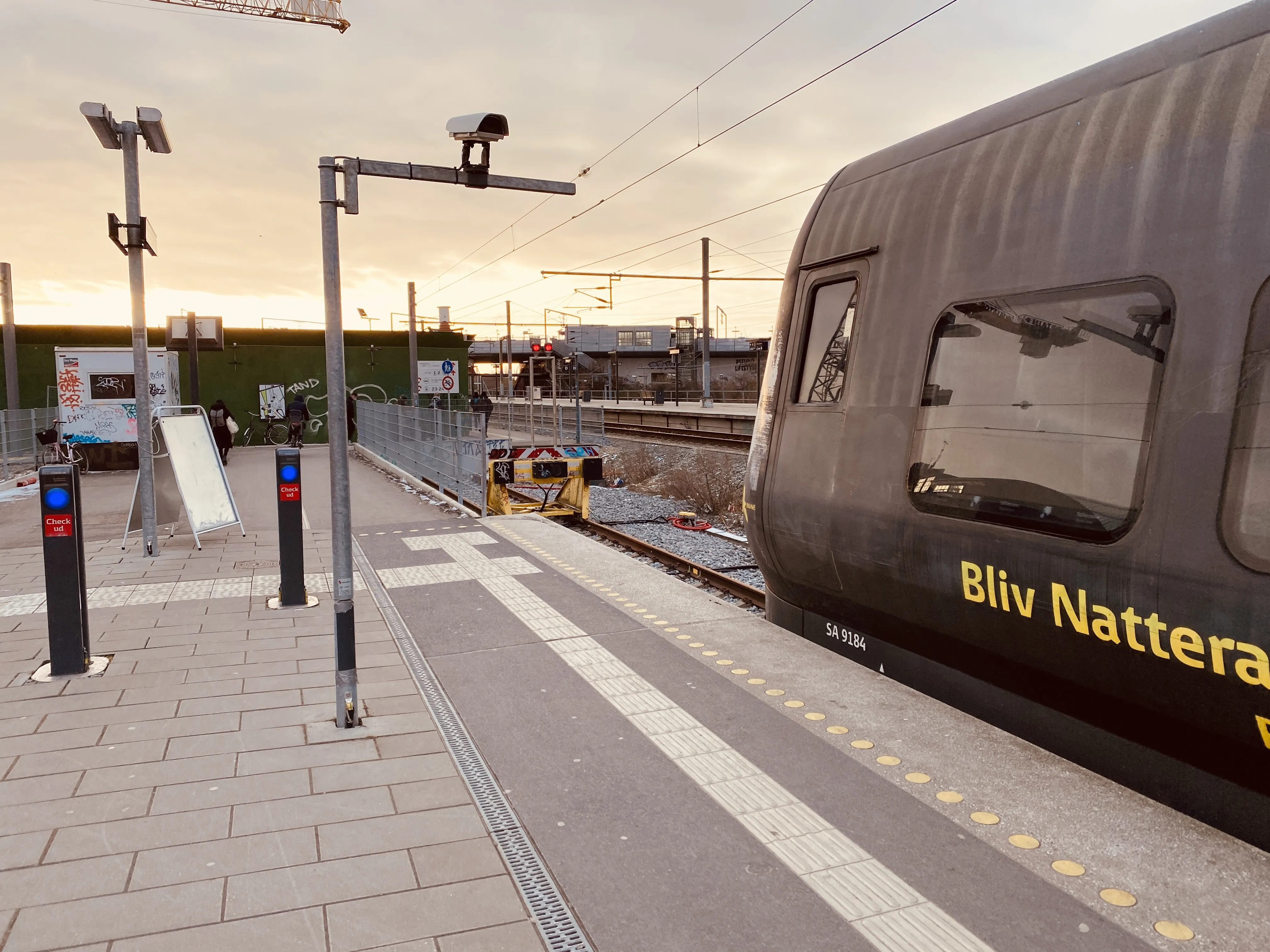 Billede af København Syd Trinbræt.