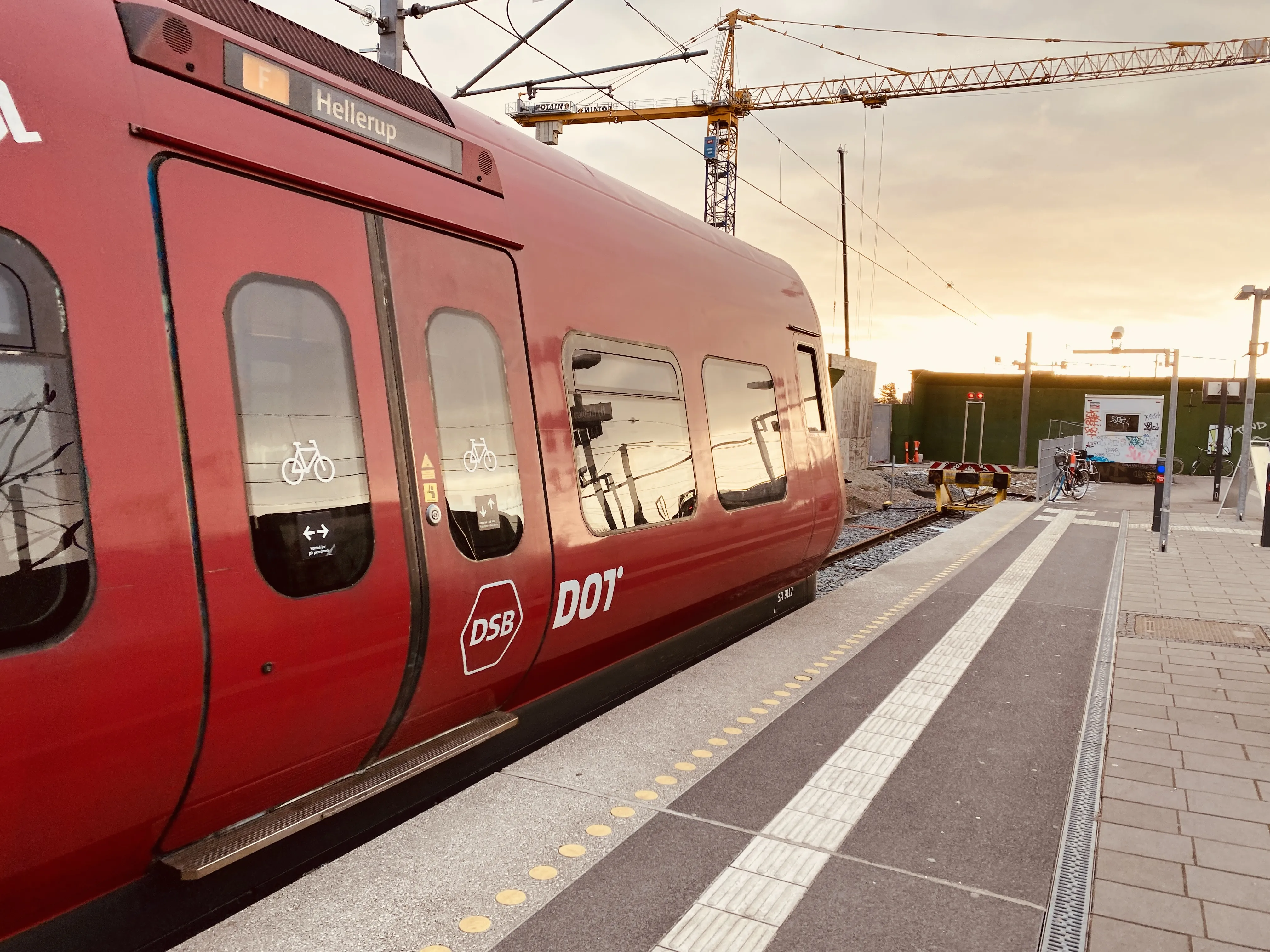 Billede af København Syd Trinbræt.