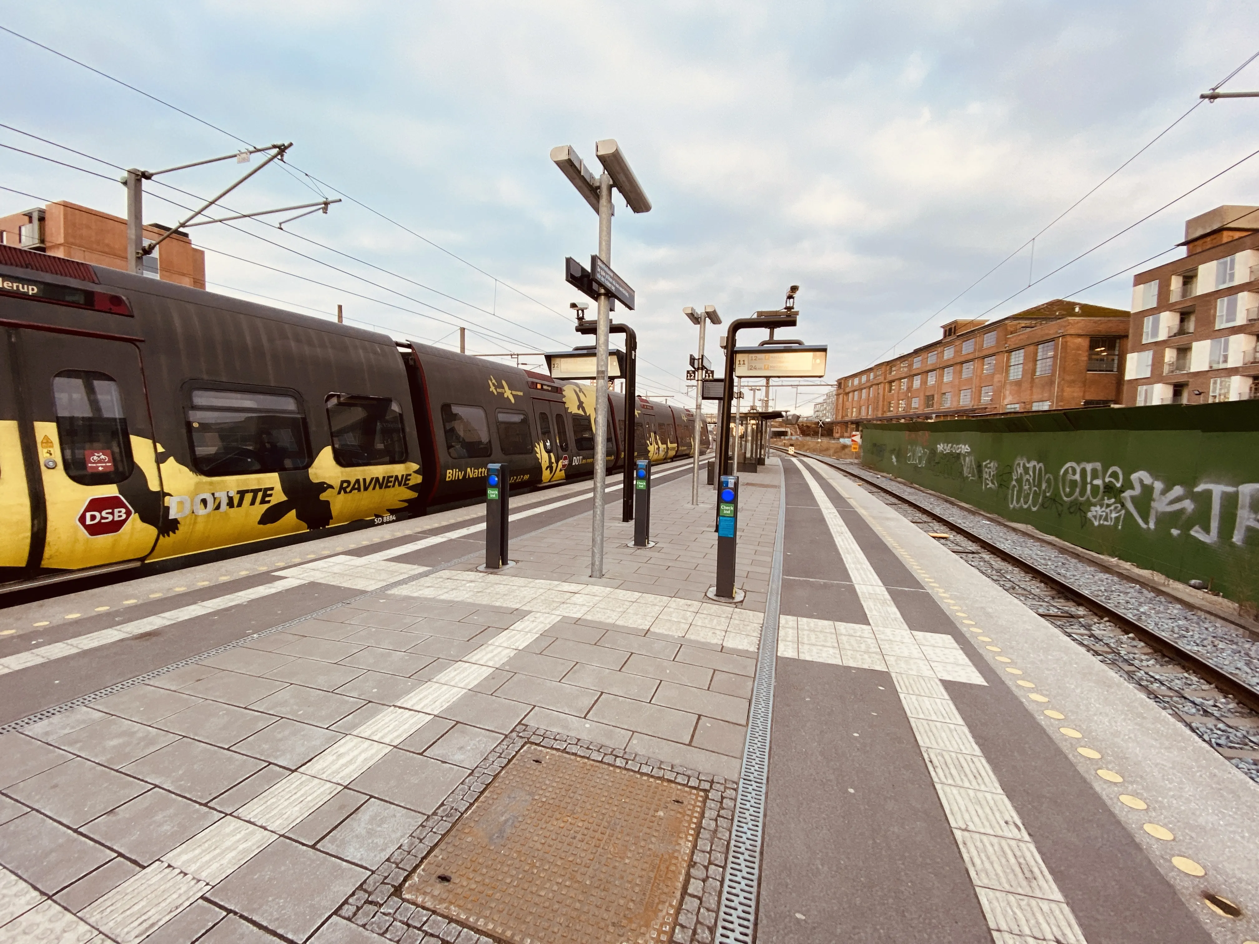 Billede af København Syd Trinbræt.