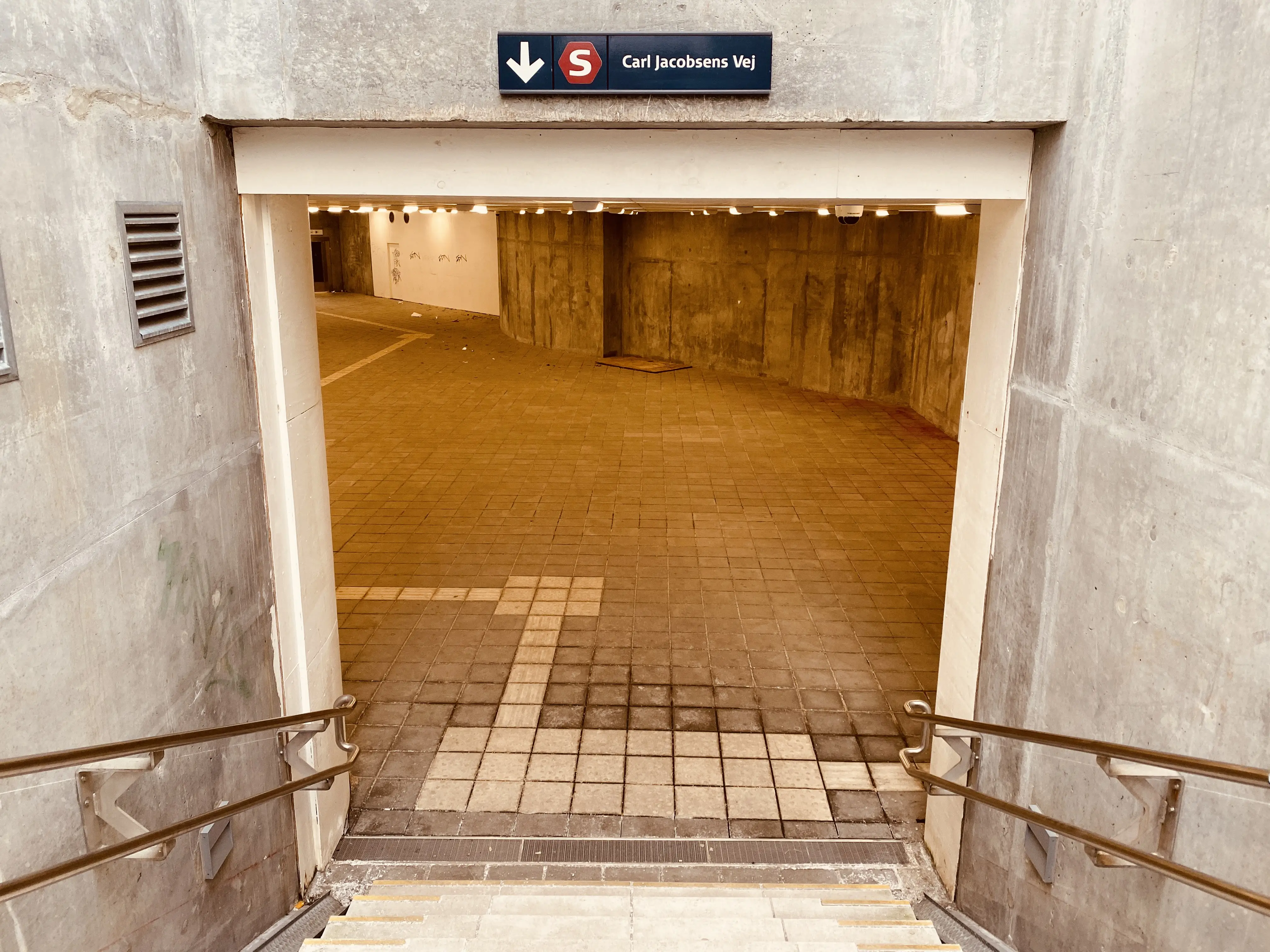 Billede af København Syd Trinbræt.