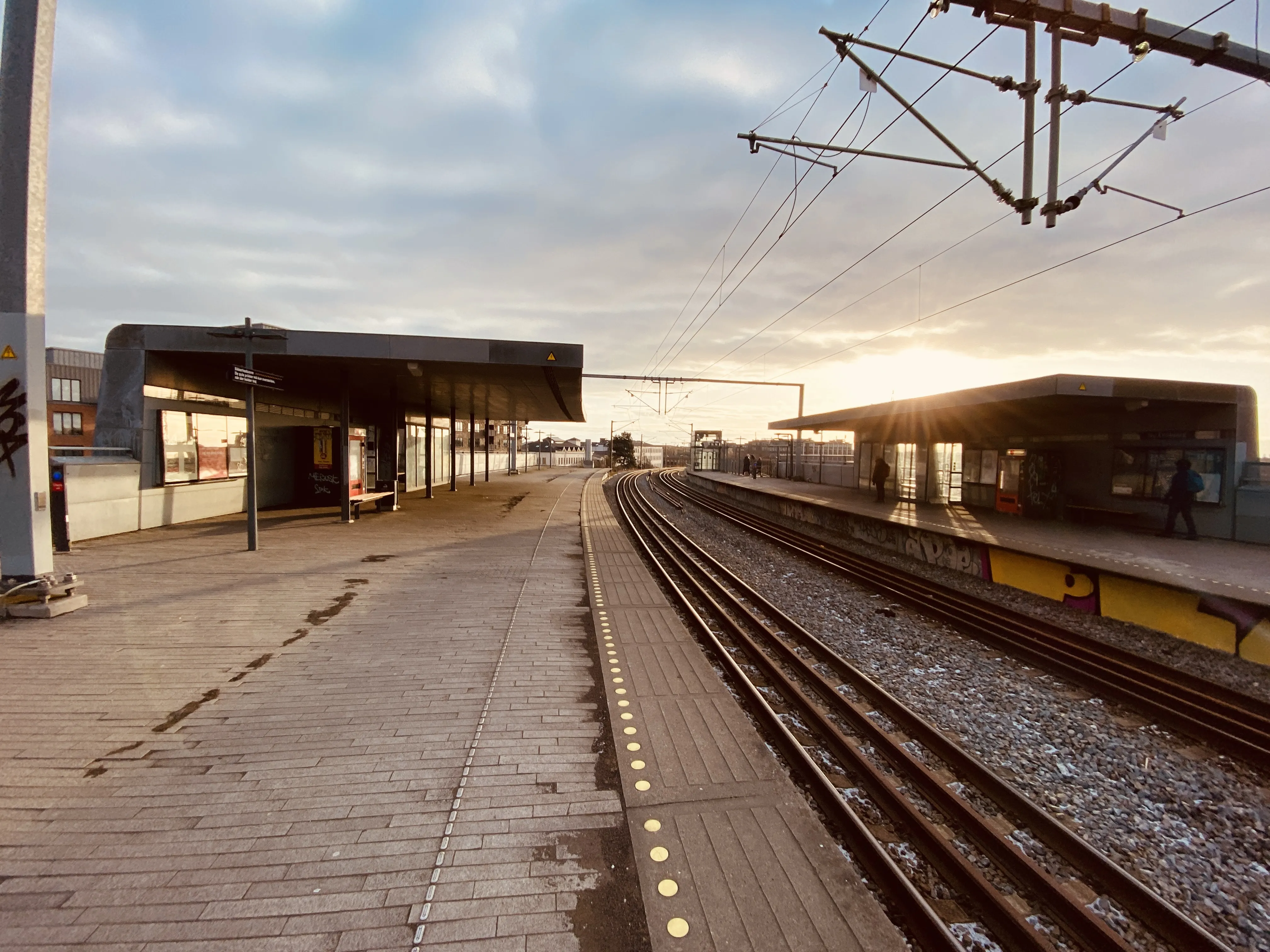 Billede af København Syd Trinbræt.