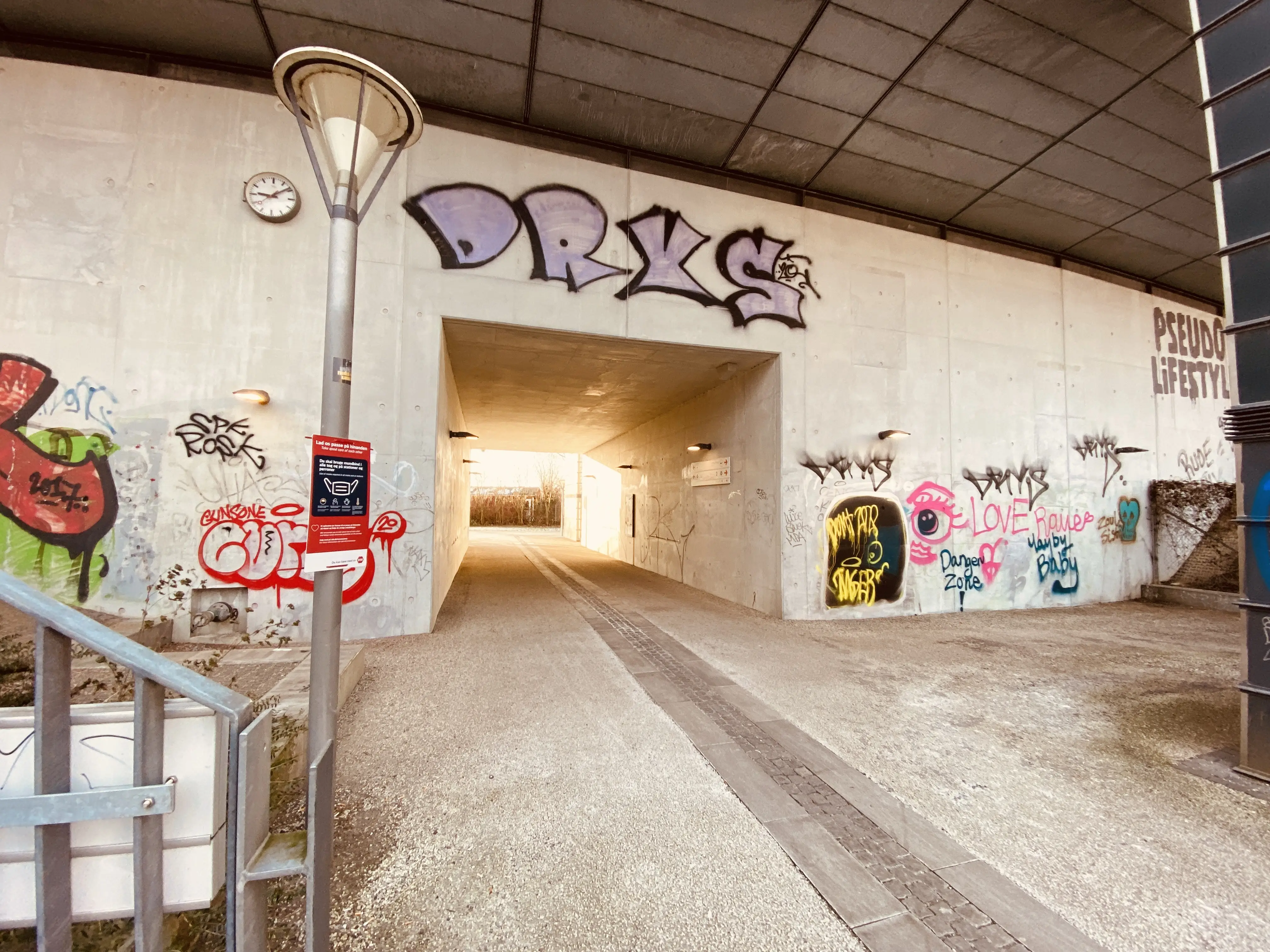 Billede af København Syd Trinbræt.