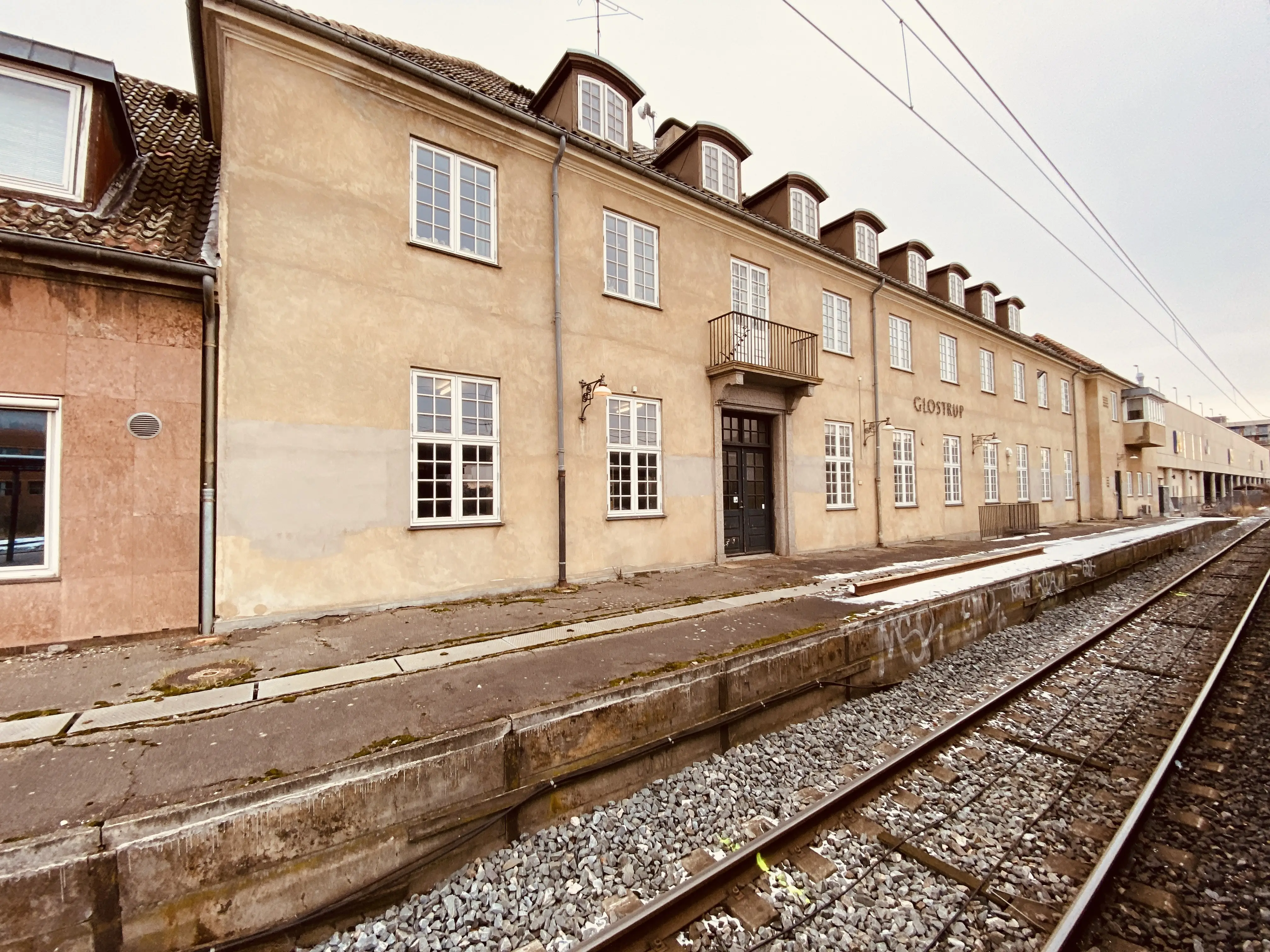 Billede af Glostrup Station.
