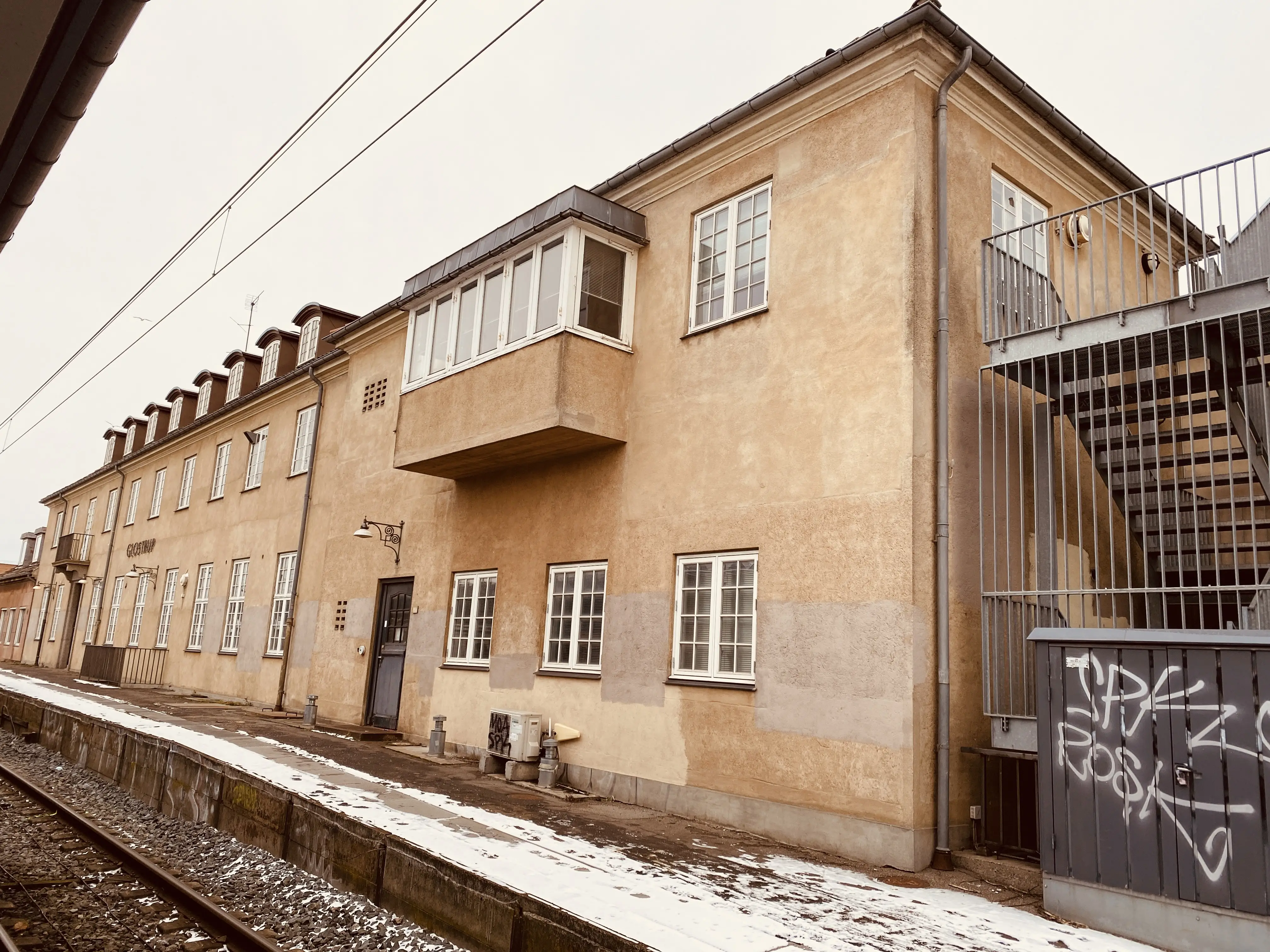 Billede af Glostrup Station.