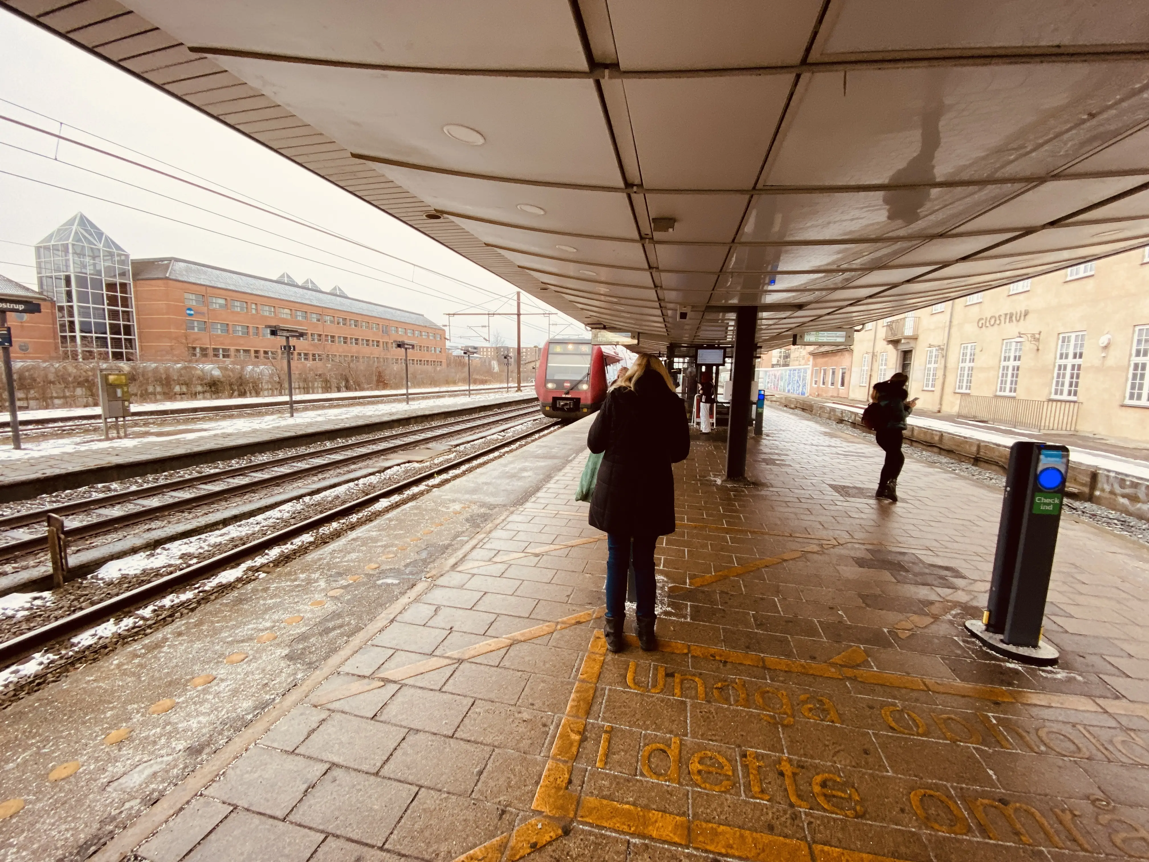 Billede af Glostrup Station.