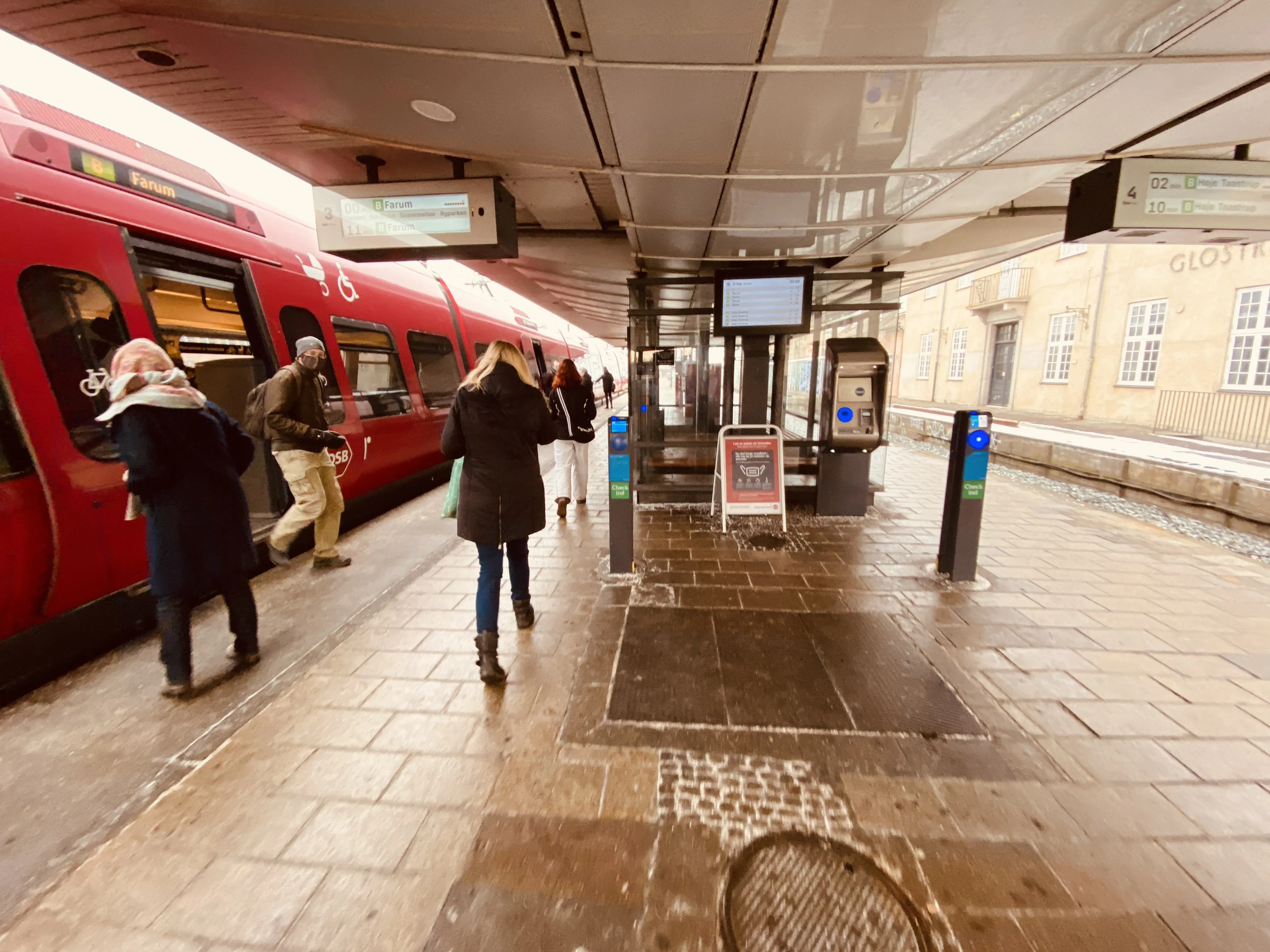 Billede af Glostrup Station.