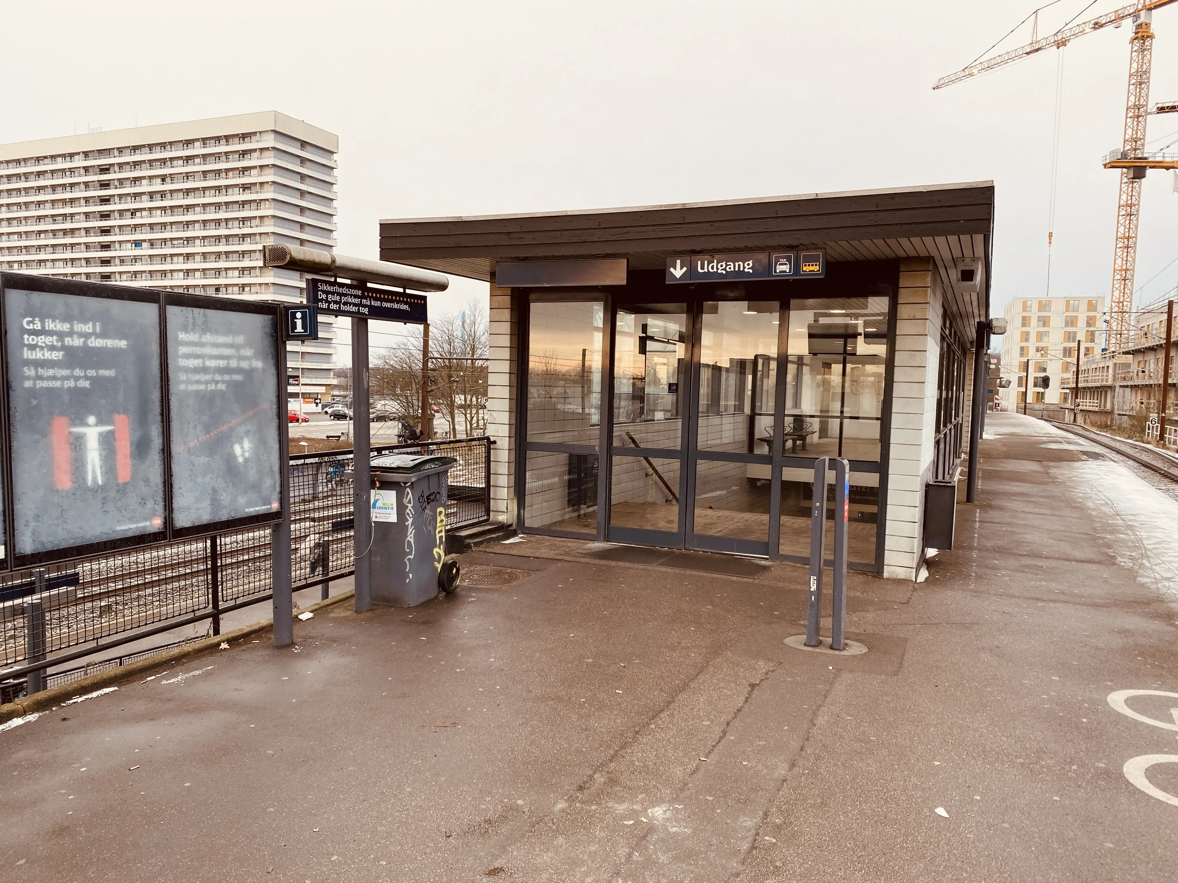 Billede af Rødovre S-togstrinbræt. Billede af Rødovre S-togstrinbræt.