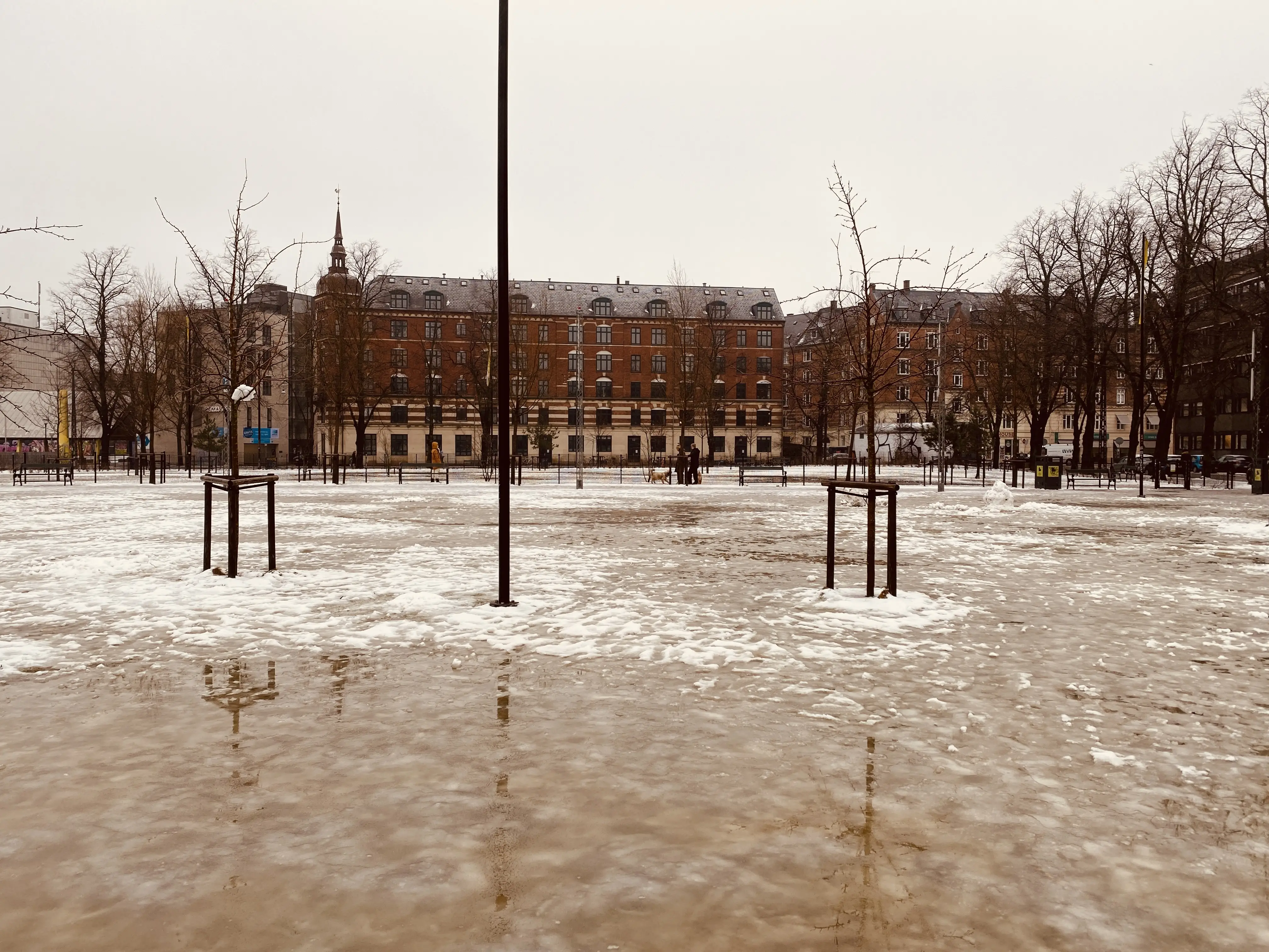 Billede af Nørrebro B Station - Stationen er nedrevet, men den har ligget her. Billede af Nørrebro B Station - Stationen er nedrevet, men den har ligget her.