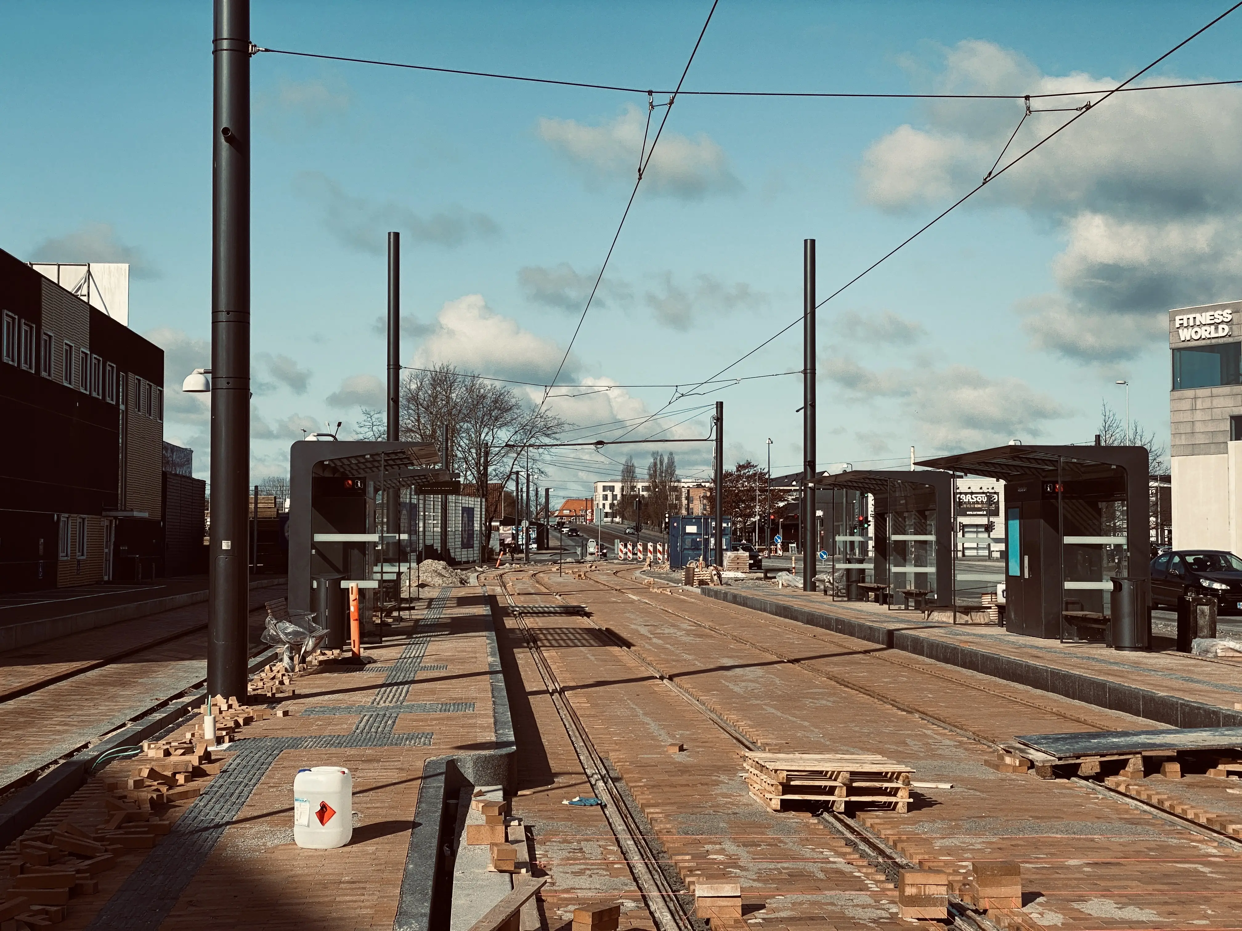 Billede af Vesterbro Letbanestation. Billede af Vesterbro Letbanestation.