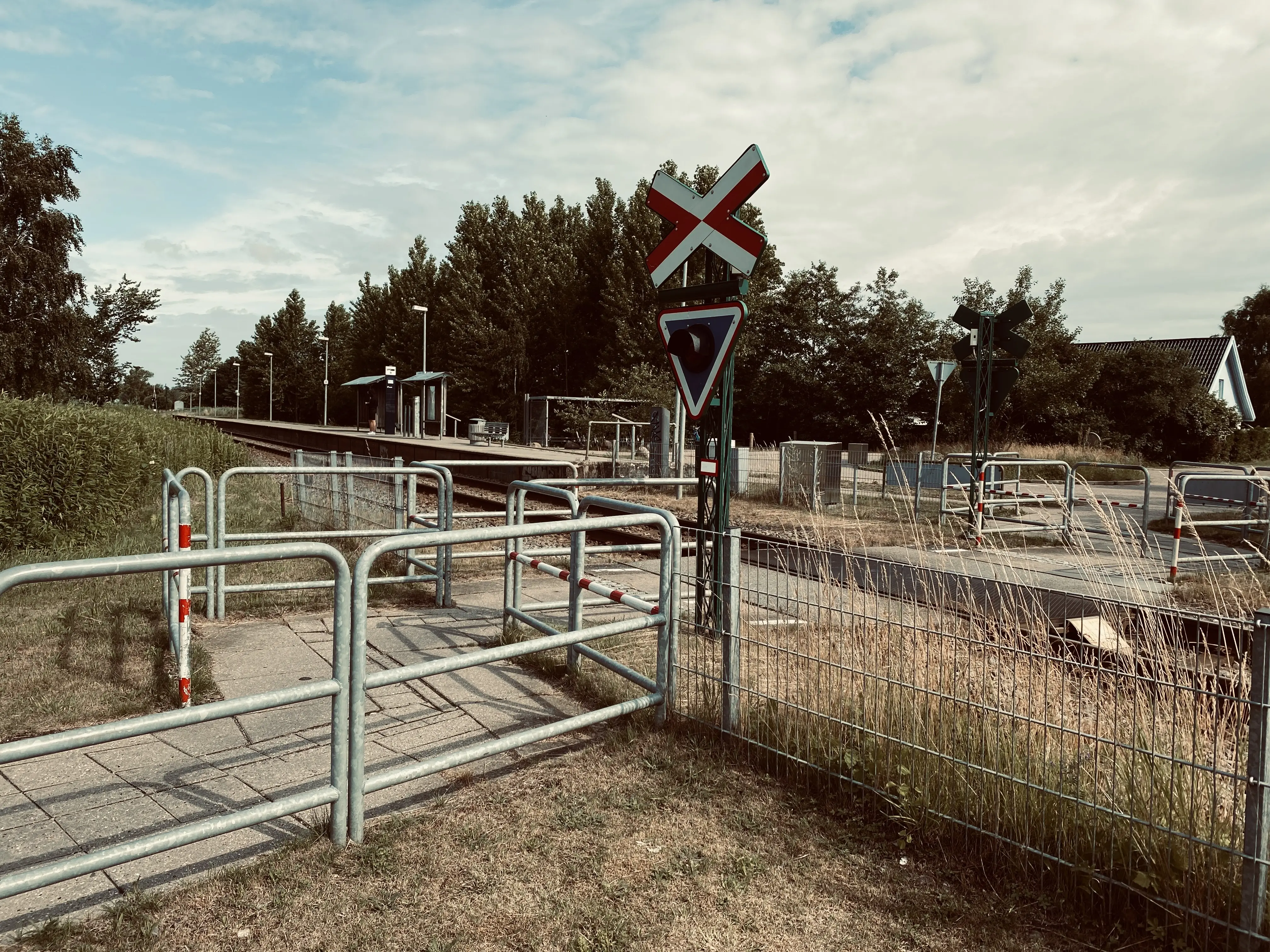 Billede af Hanehoved Trinbræt. Billede af Hanehoved Trinbræt.