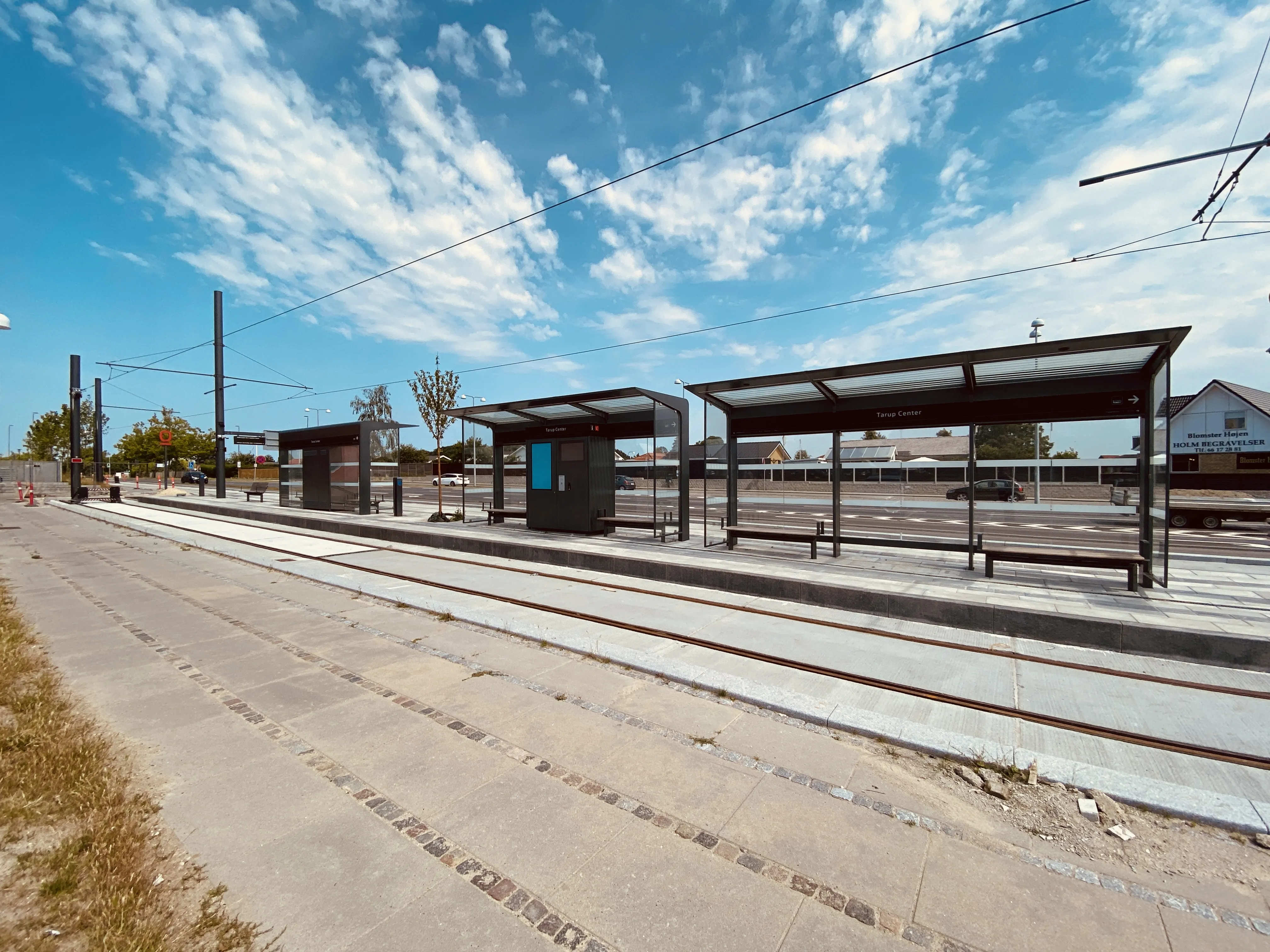 Billede af Tarup Center Letbanestation. Billede af Tarup Center Letbanestation.