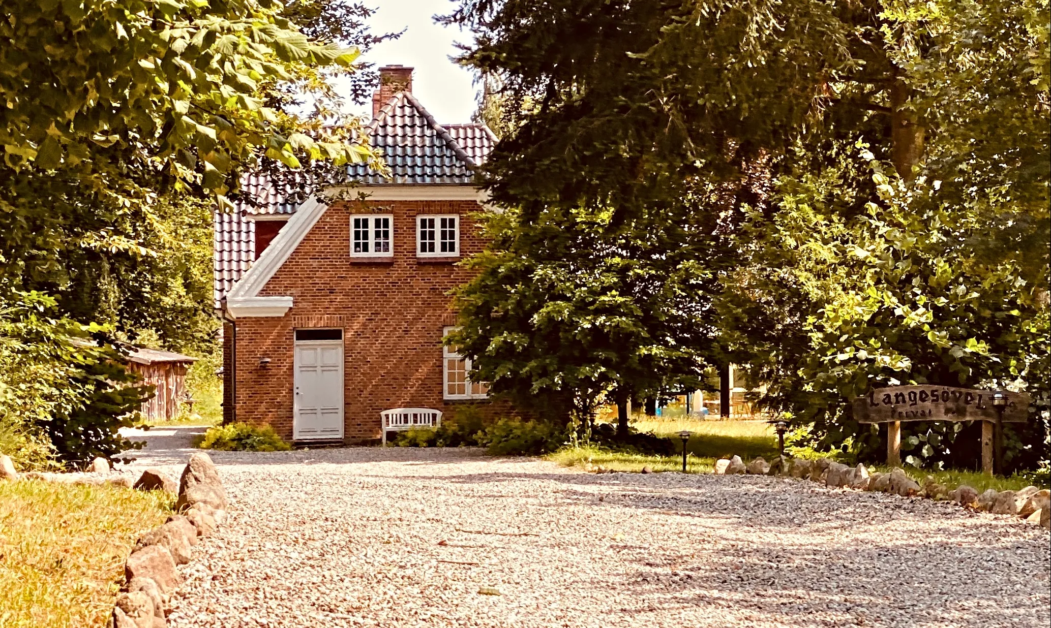 Billede af Langesø Station. Billede af Langesø Station.