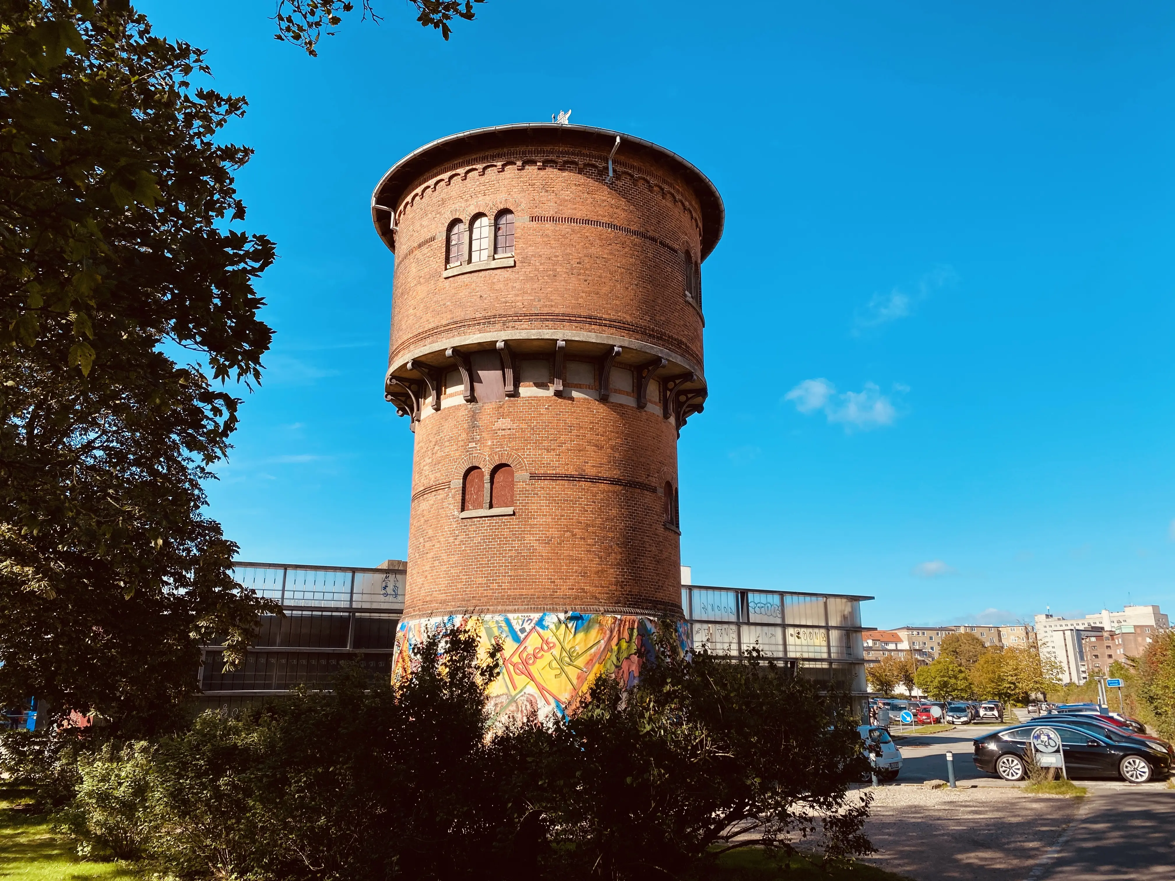 Billede af Aalborg Stations vandtårn. Billede af Aalborg Stations vandtårn.