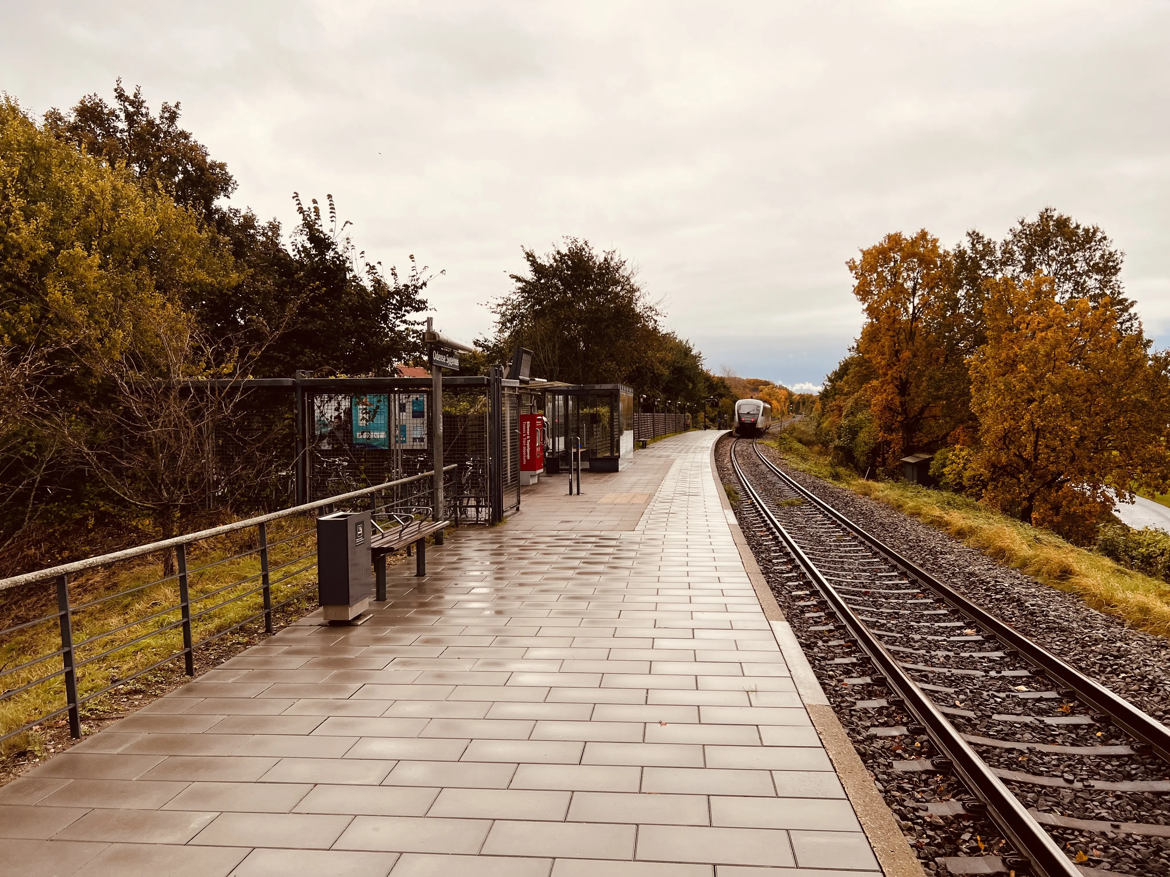 Billede af Odense Sygehus Trinbræt.