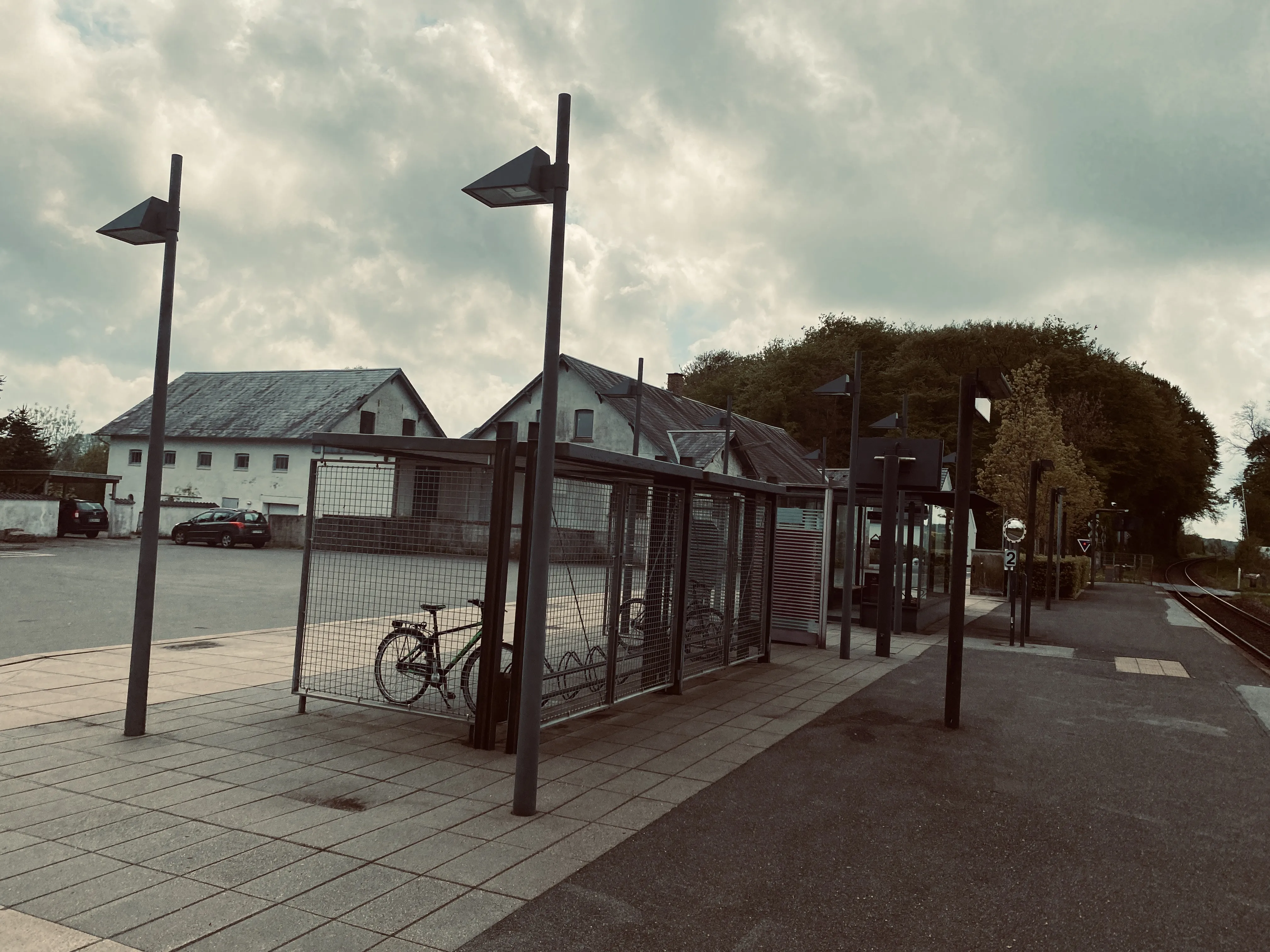 Billede af Pederstrup Trinbræt.
