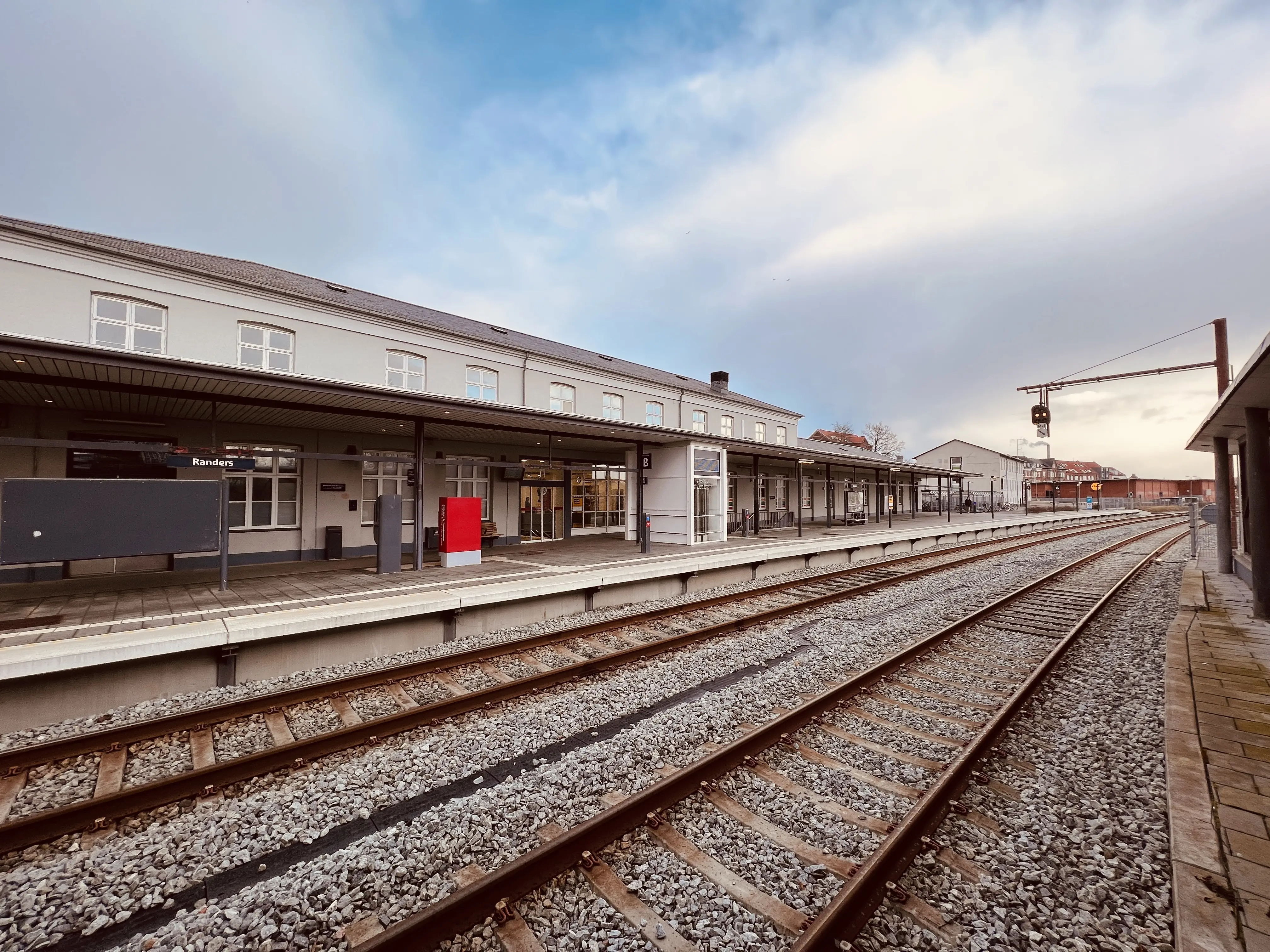 Billede af Randers Station. Billede af Randers Station.