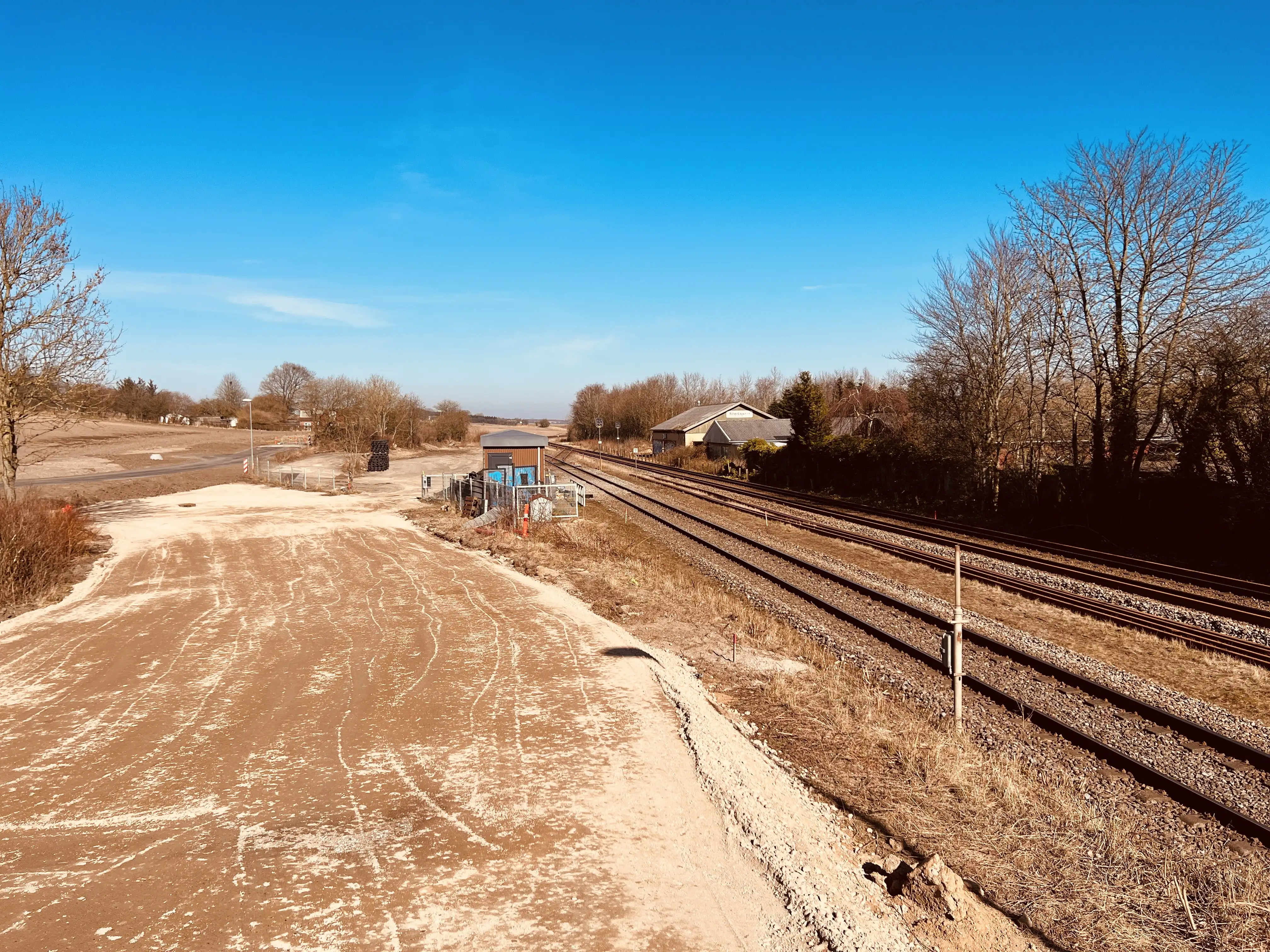 Billede af Mundelstrup Station - Station er nedrevet, men Mundelstrup Station har ligget her. Billede af Mundelstrup Station - Station er nedrevet, men Mundelstrup Station har ligget her.