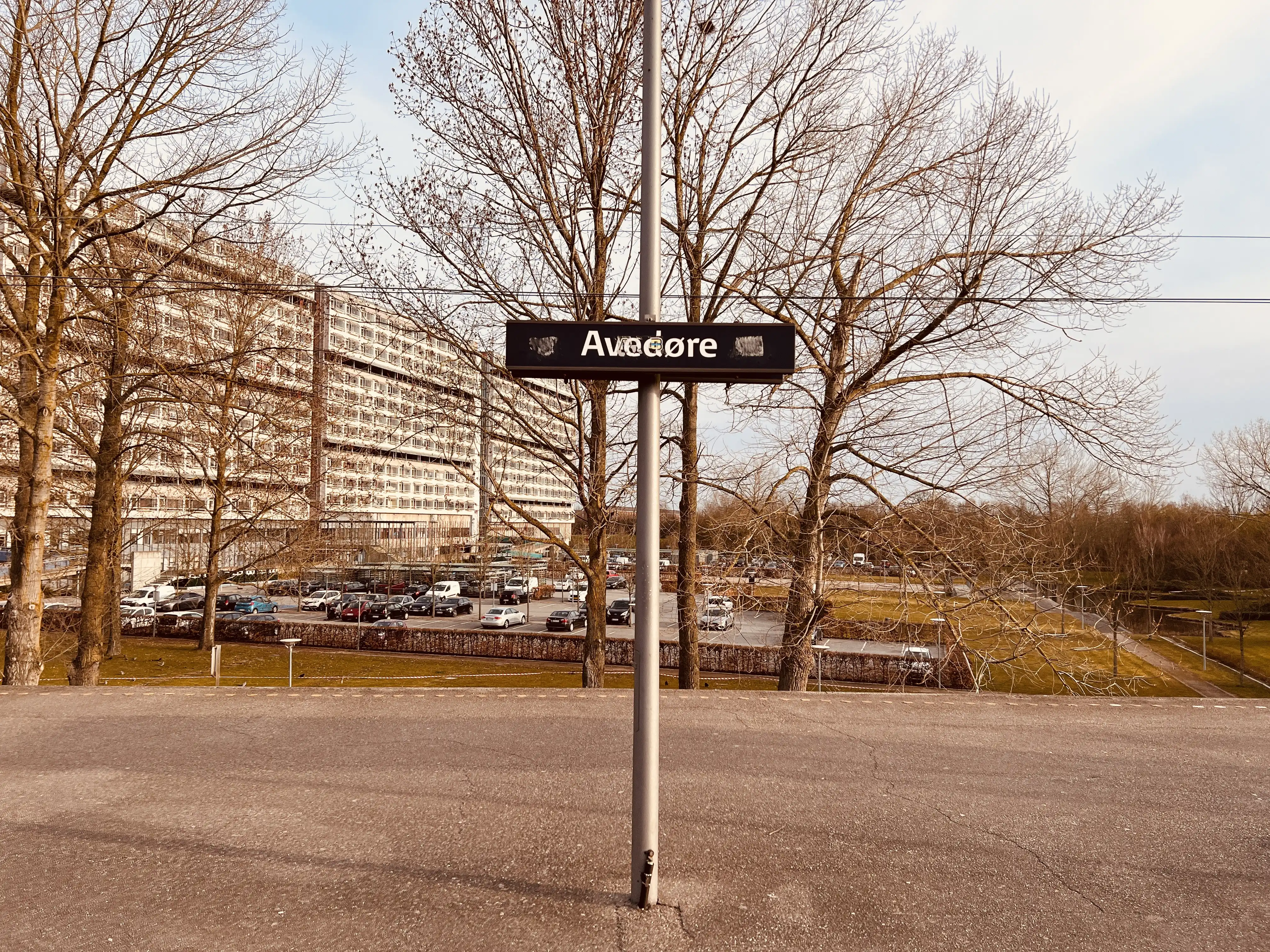 Billede af Avedøre S-togstrinbræt.