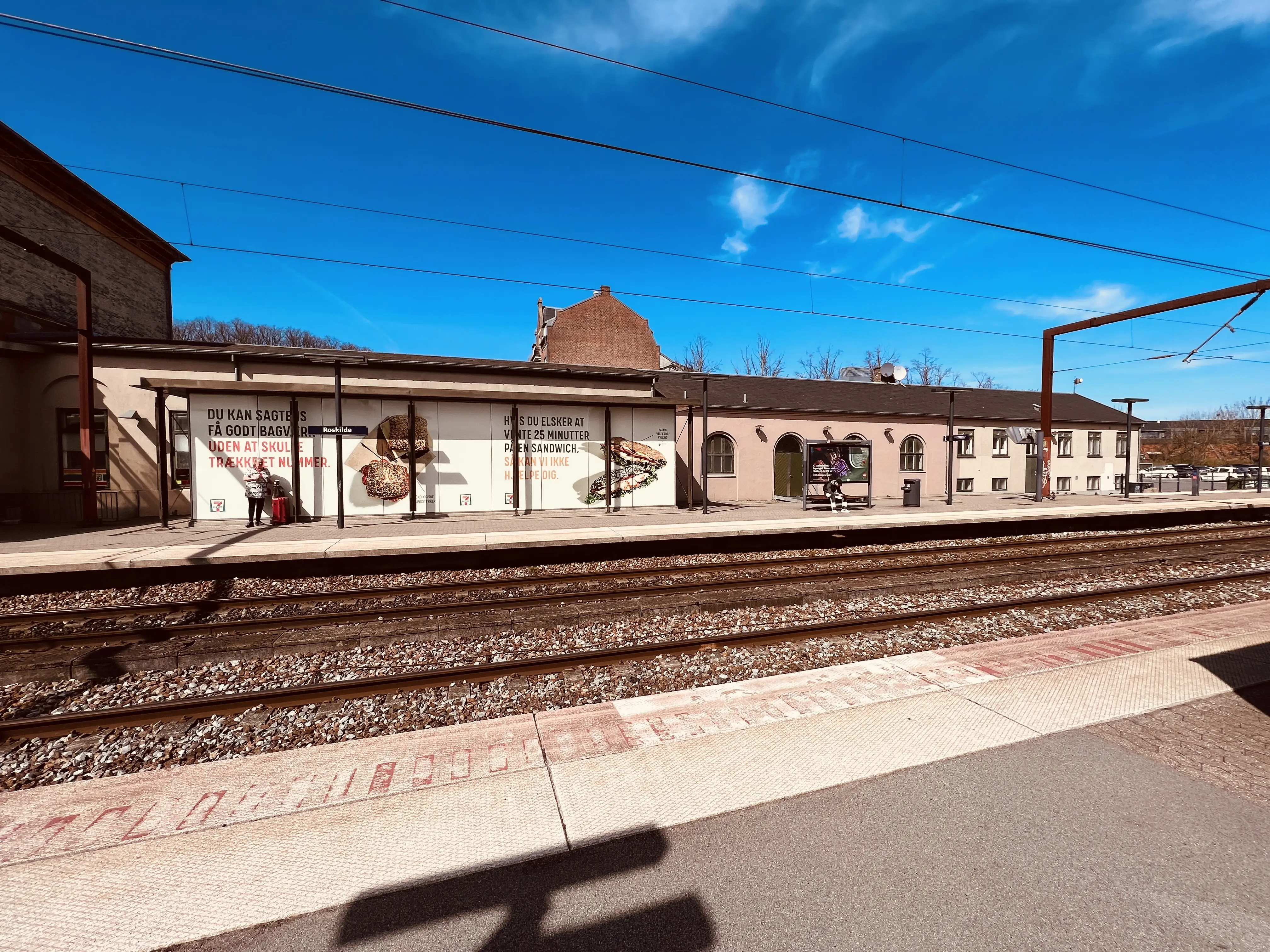 Billede af Roskilde Station.