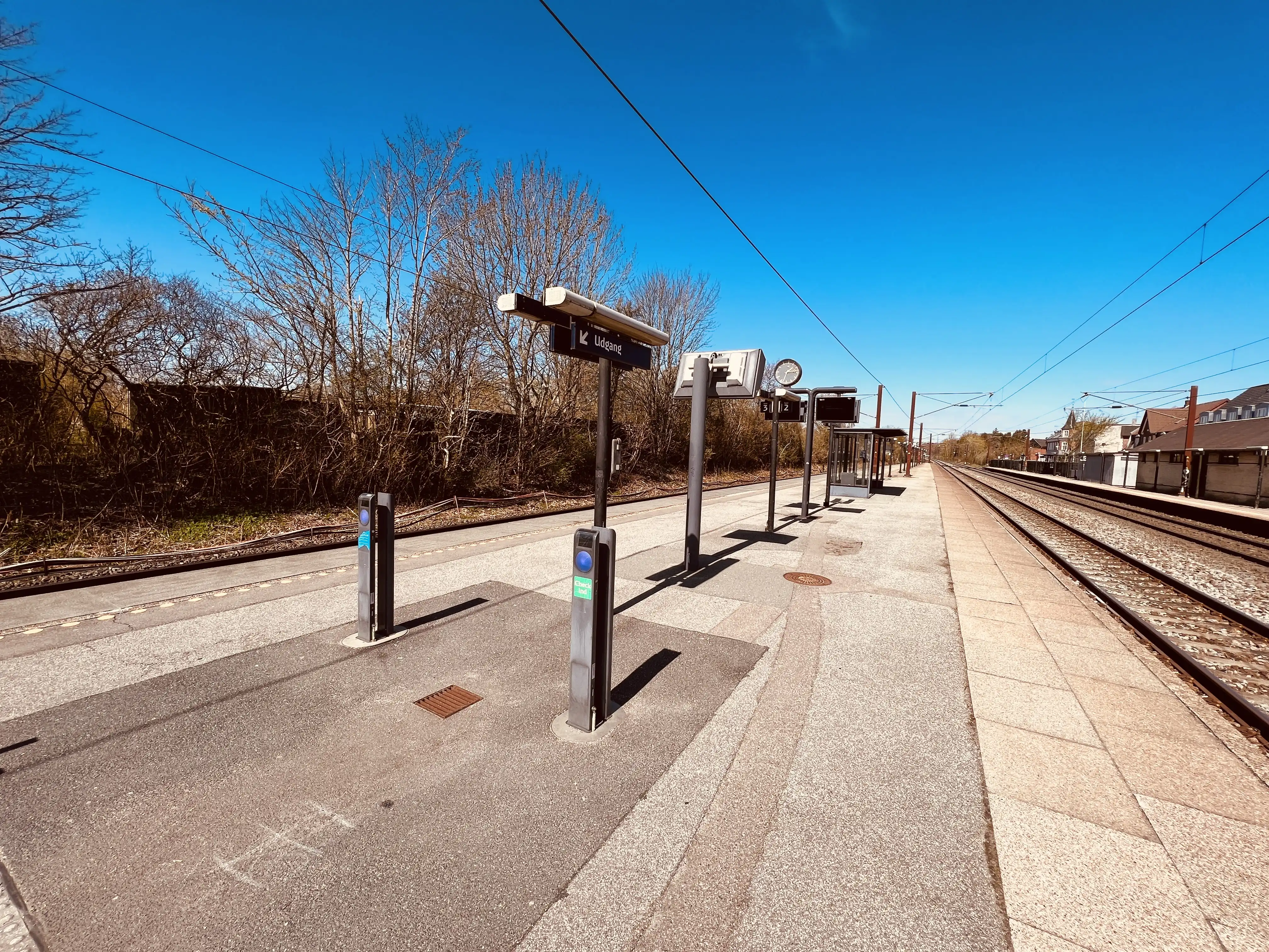 Billede af Borup Station.