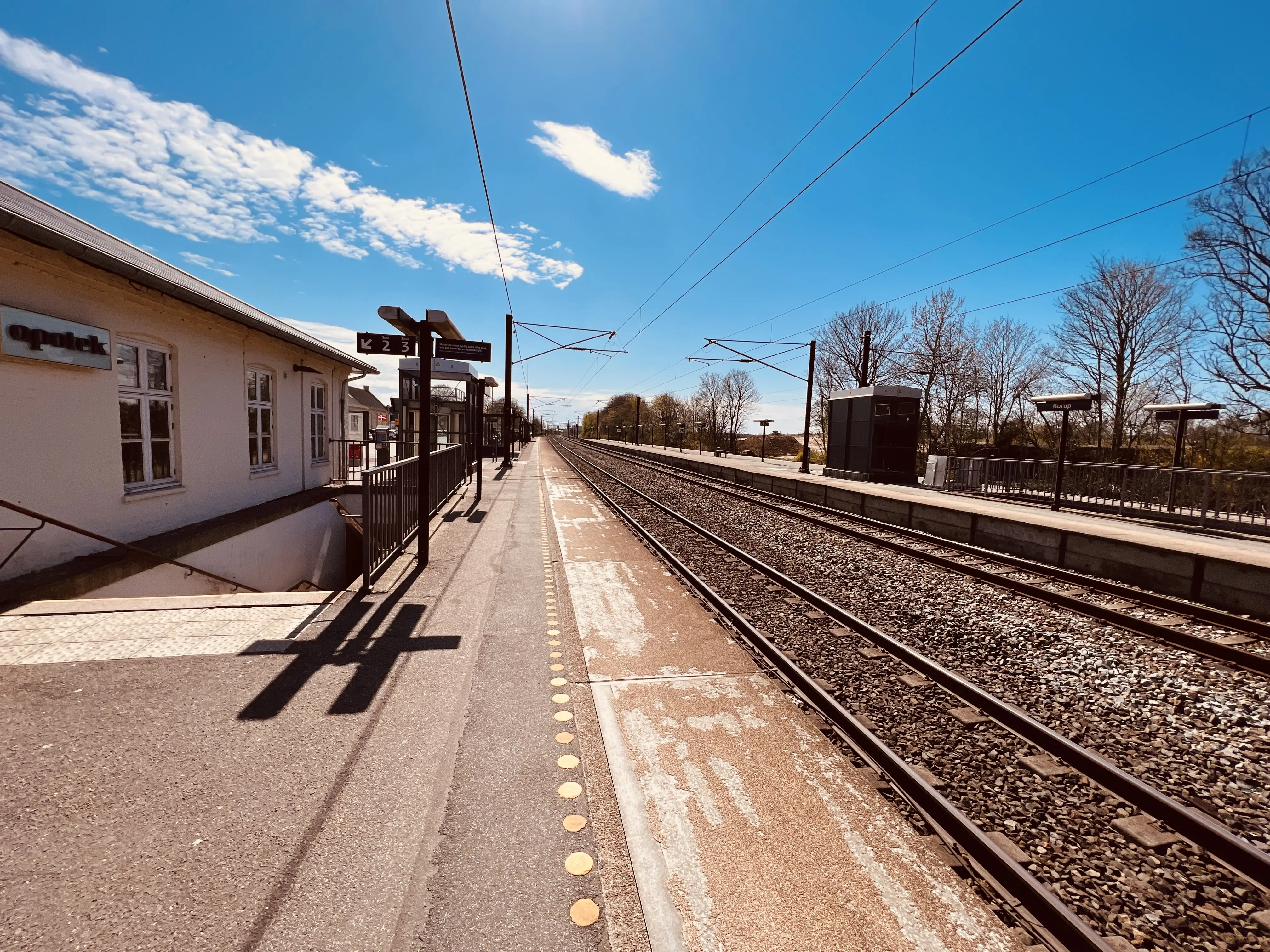 Billede af Borup Station.
