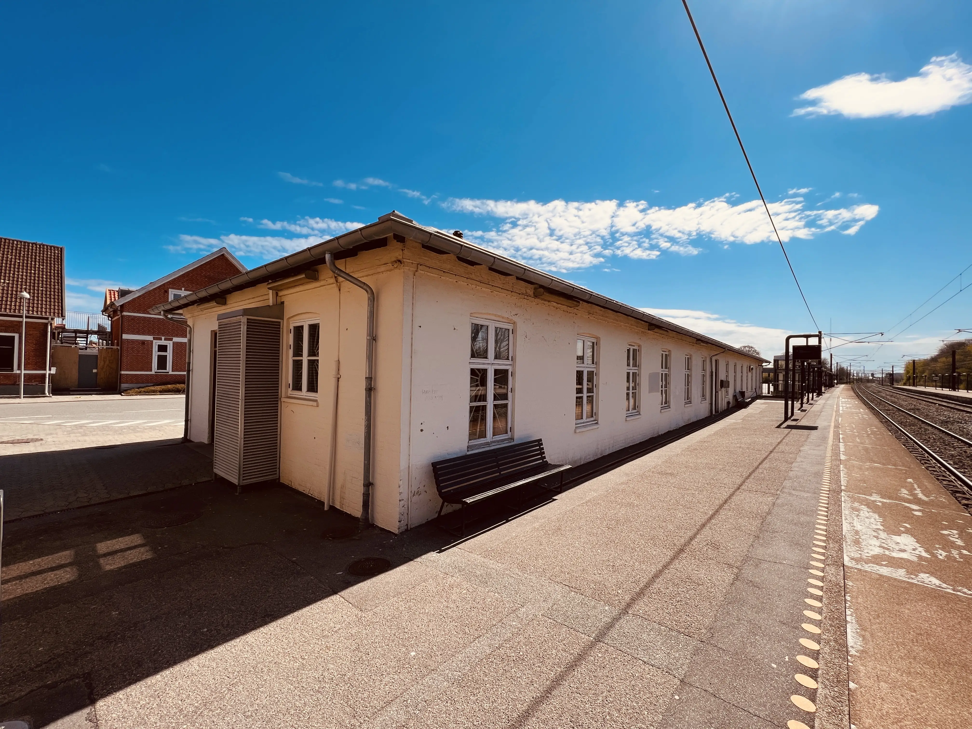 Billede af Borup Station.