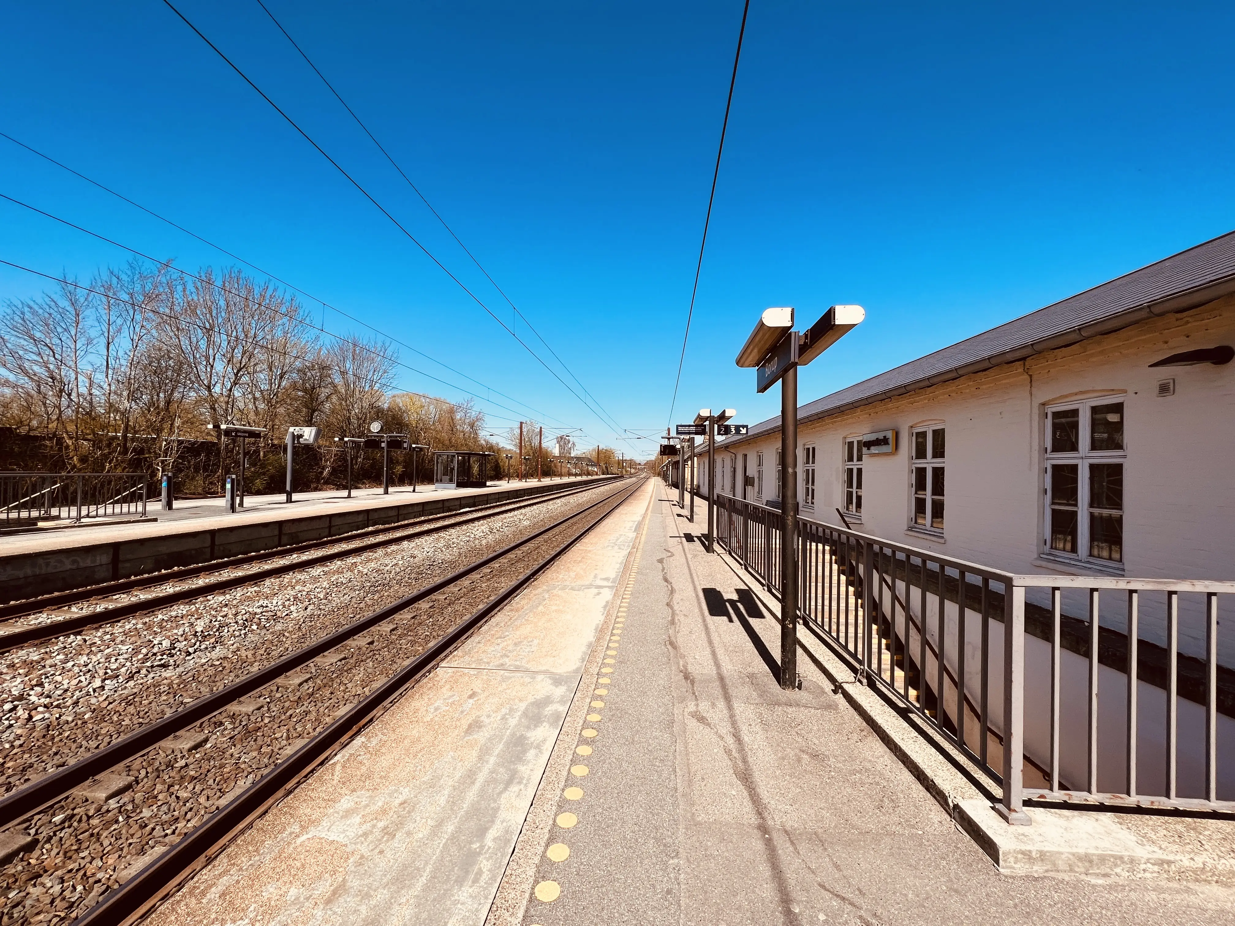 Billede af Borup Station.