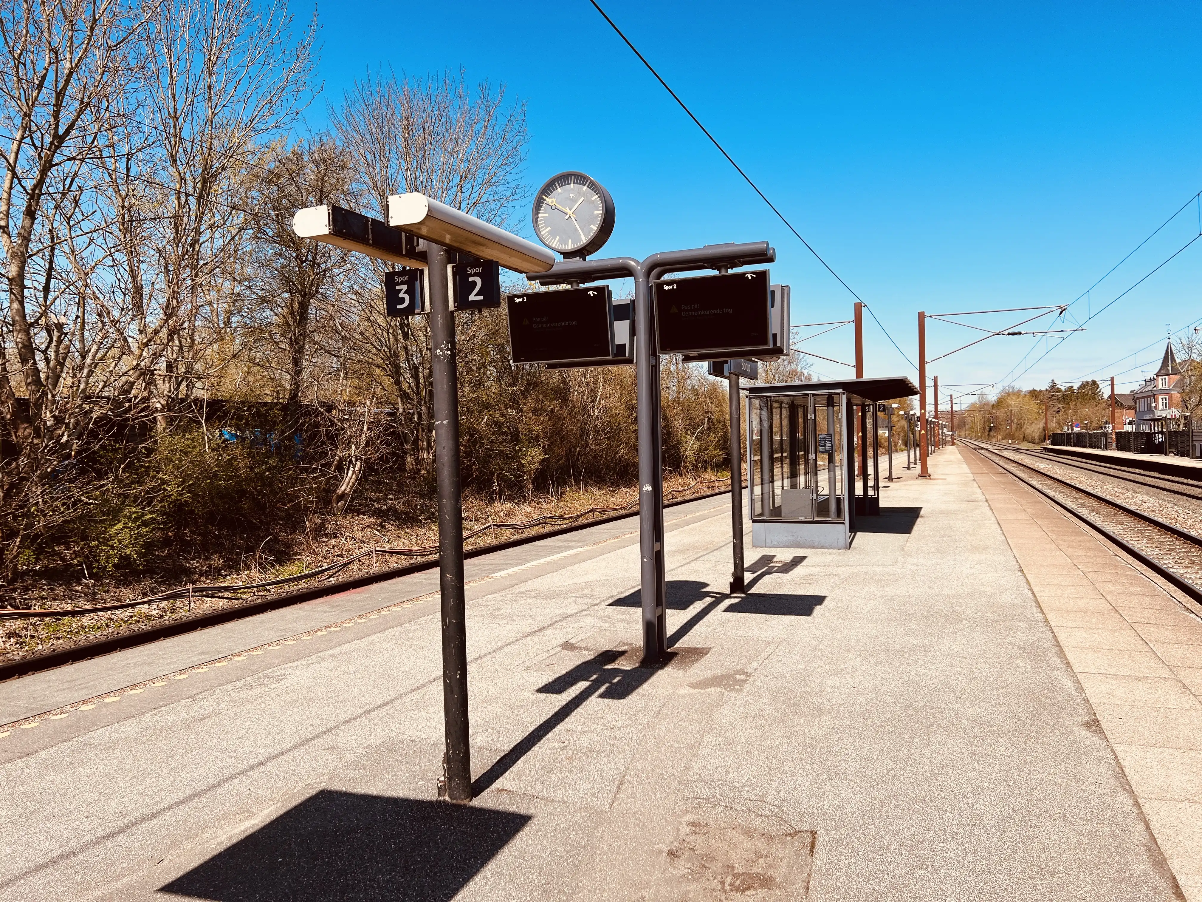 Billede af Borup Station.