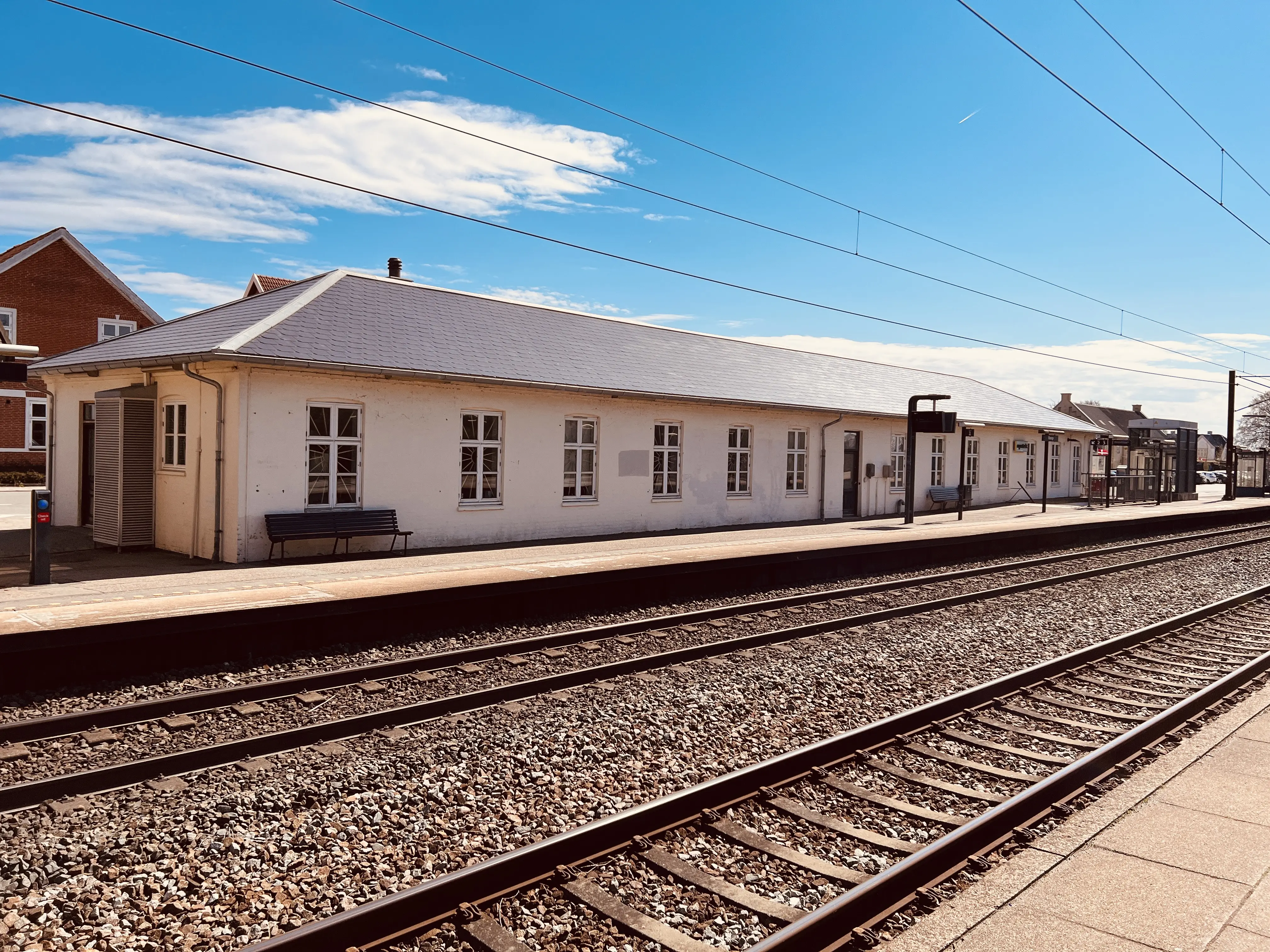 Billede af Borup Station.